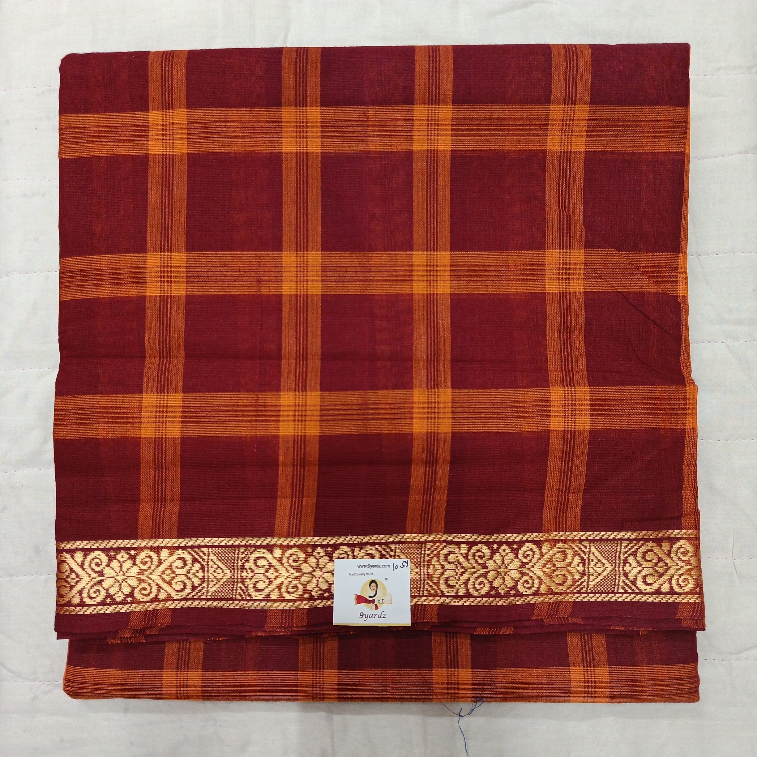 Chettinadu / Karaikudi cotton 10.5 yards madisar
