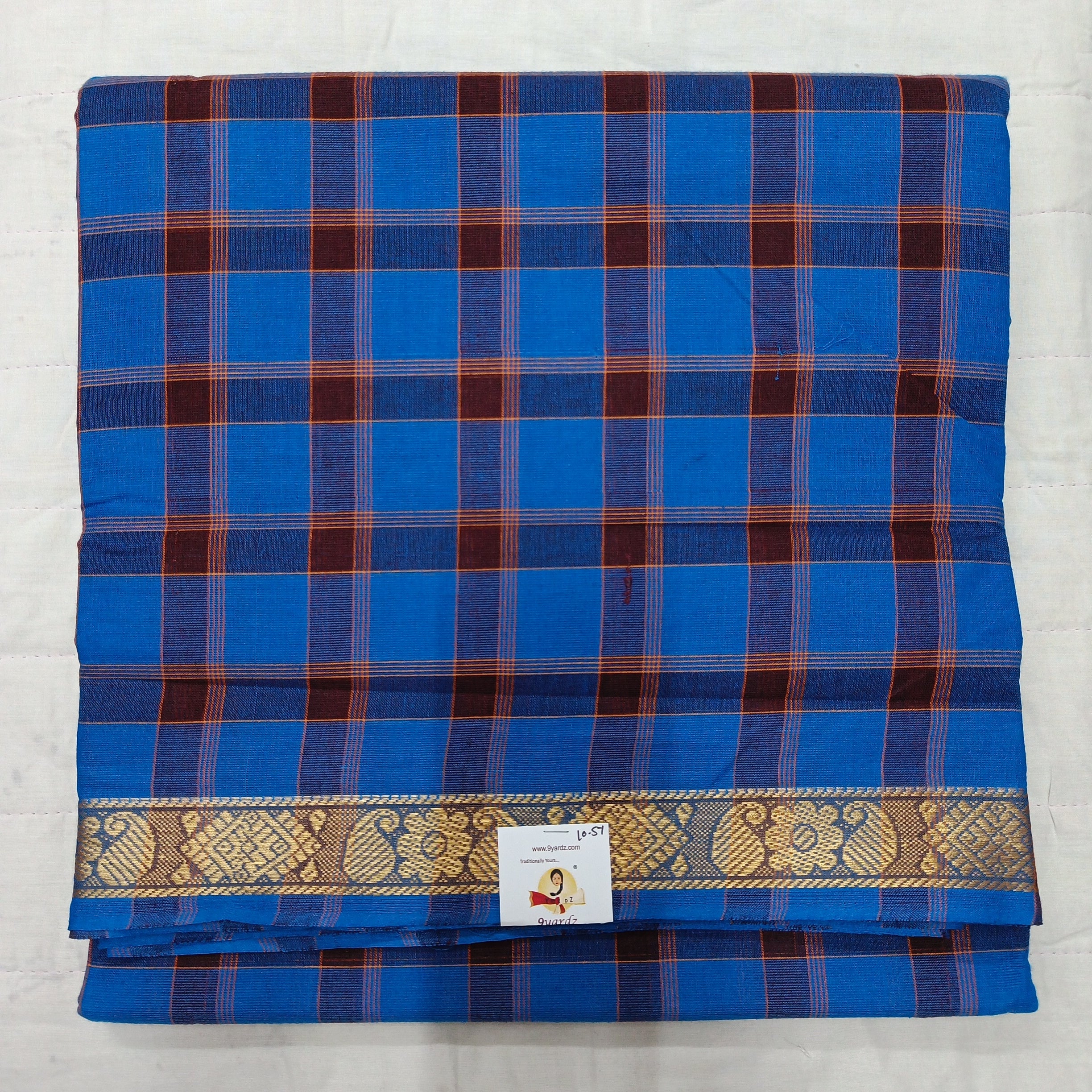 Chettinadu / Karaikudi cotton 10.5 yards madisar