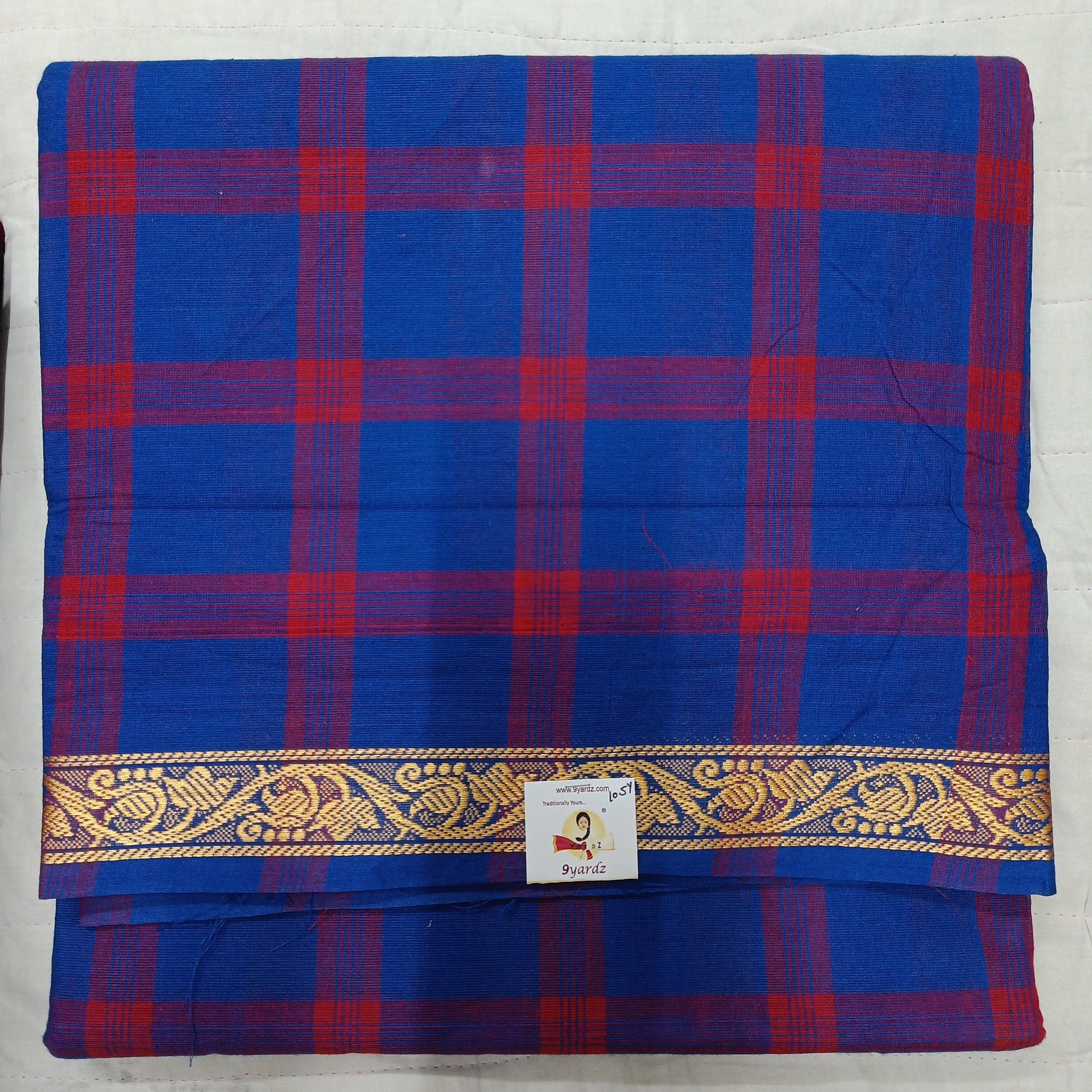 Chettinadu / Karaikudi cotton 10.5 yards madisar