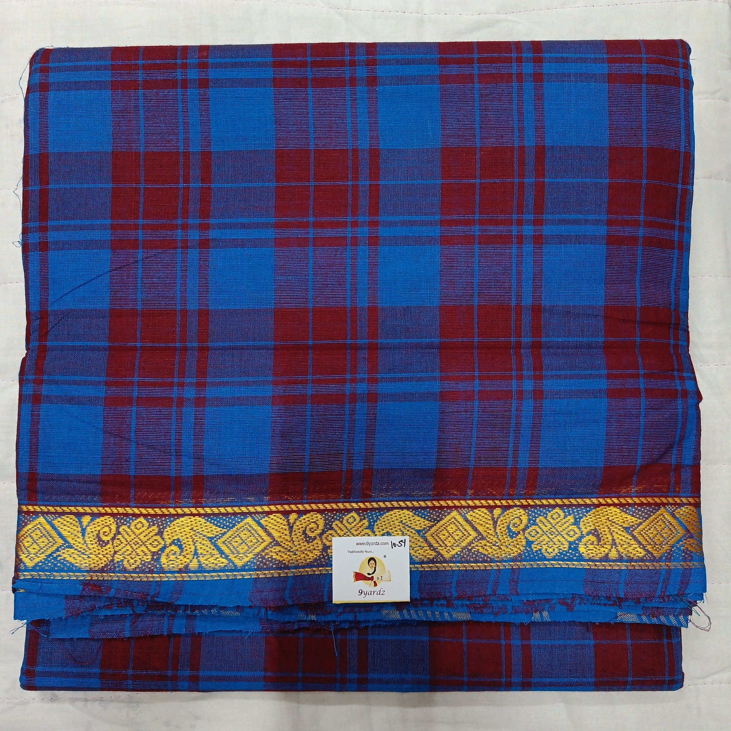 Chettinadu / Karaikudi cotton 10.5 yards madisar