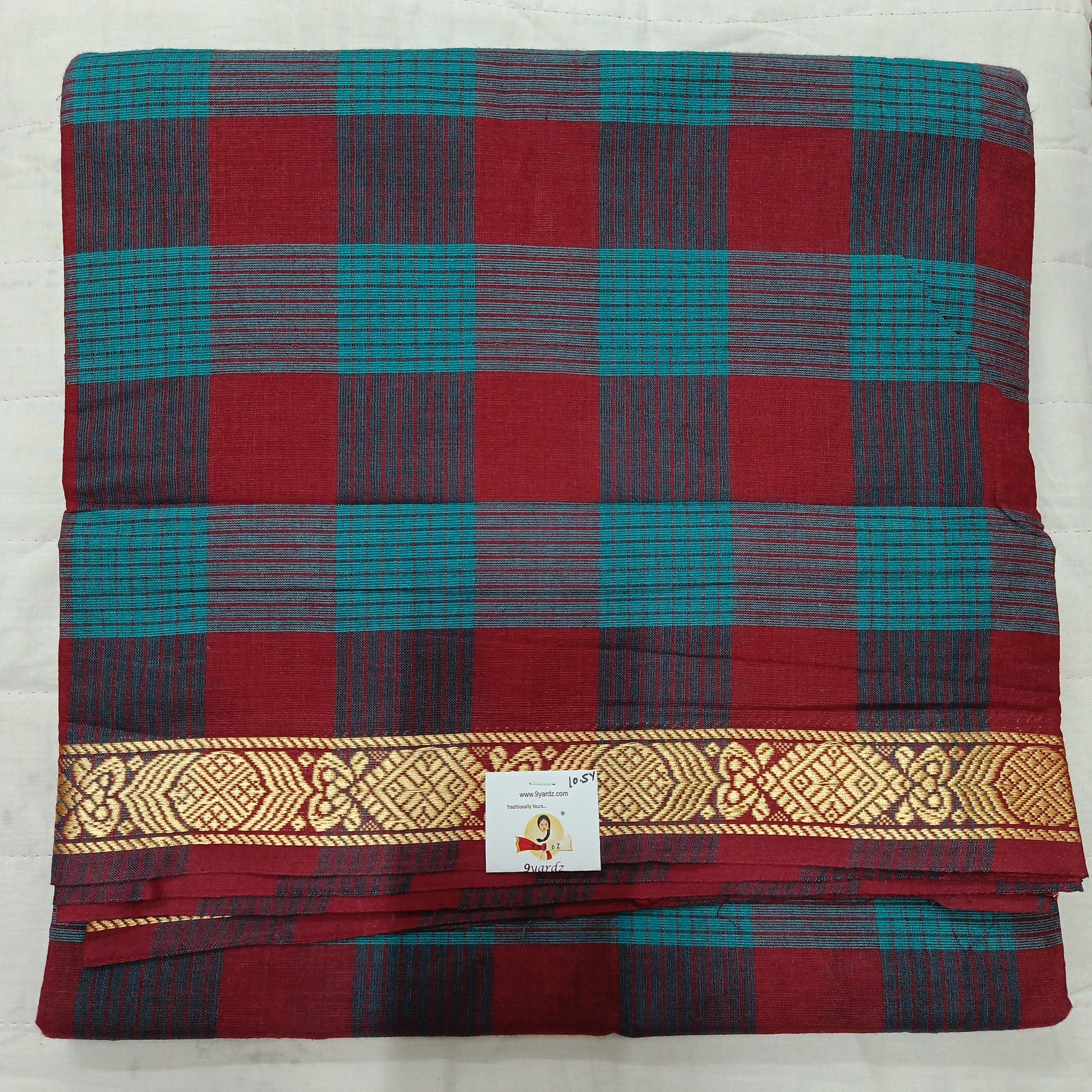 Chettinadu / Karaikudi cotton 10.5 yards madisar