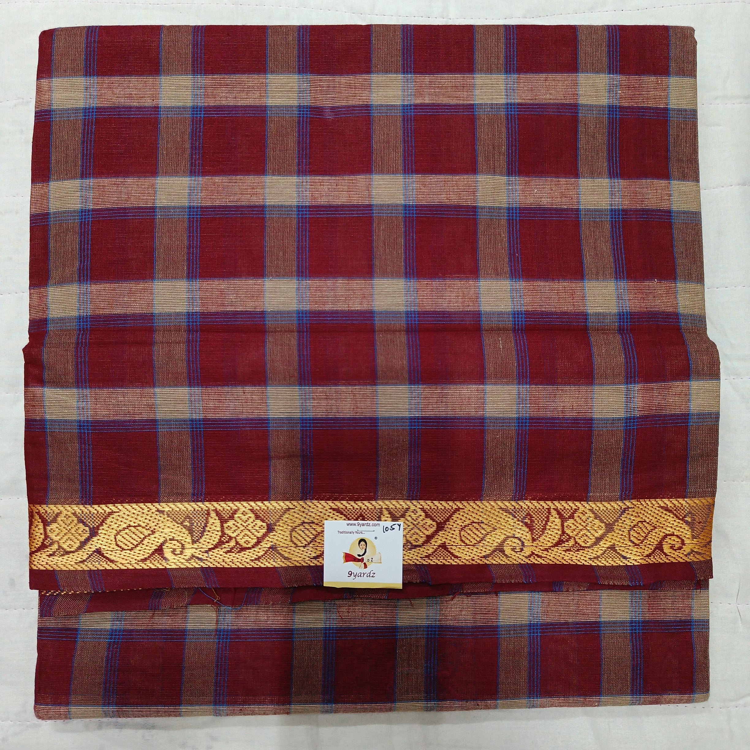 Chettinadu / Karaikudi cotton 10.5 yards madisar