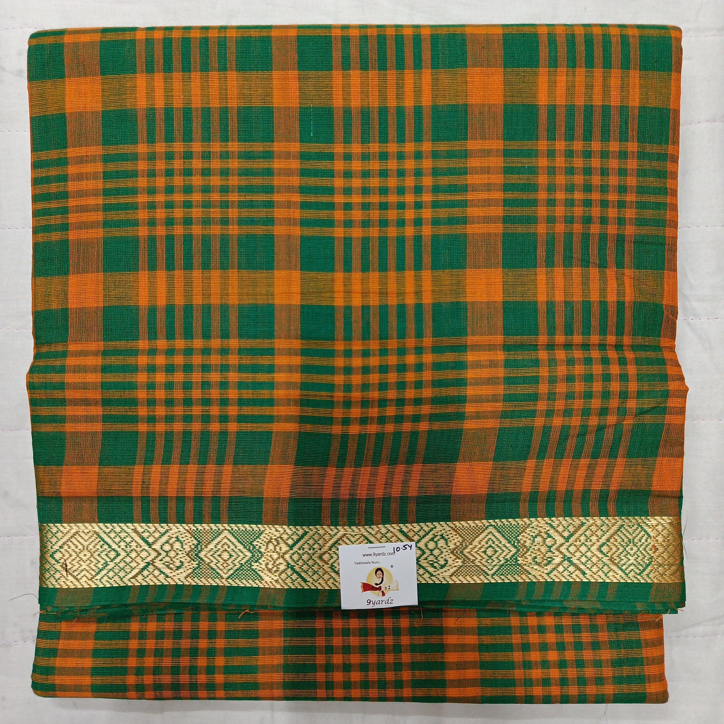 Chettinadu / Karaikudi cotton 10.5 yards madisar