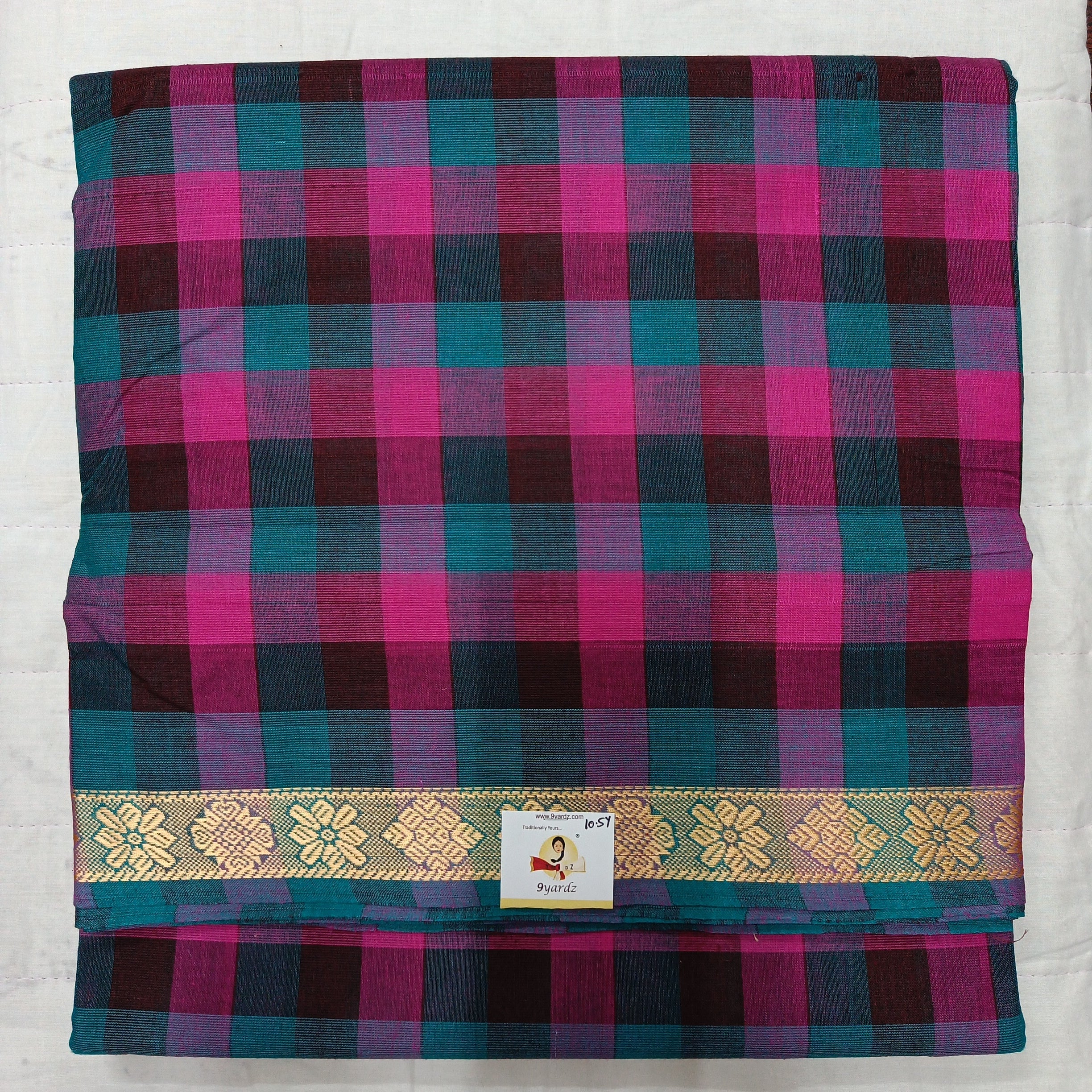Chettinadu / Karaikudi cotton 10.5 yards madisar