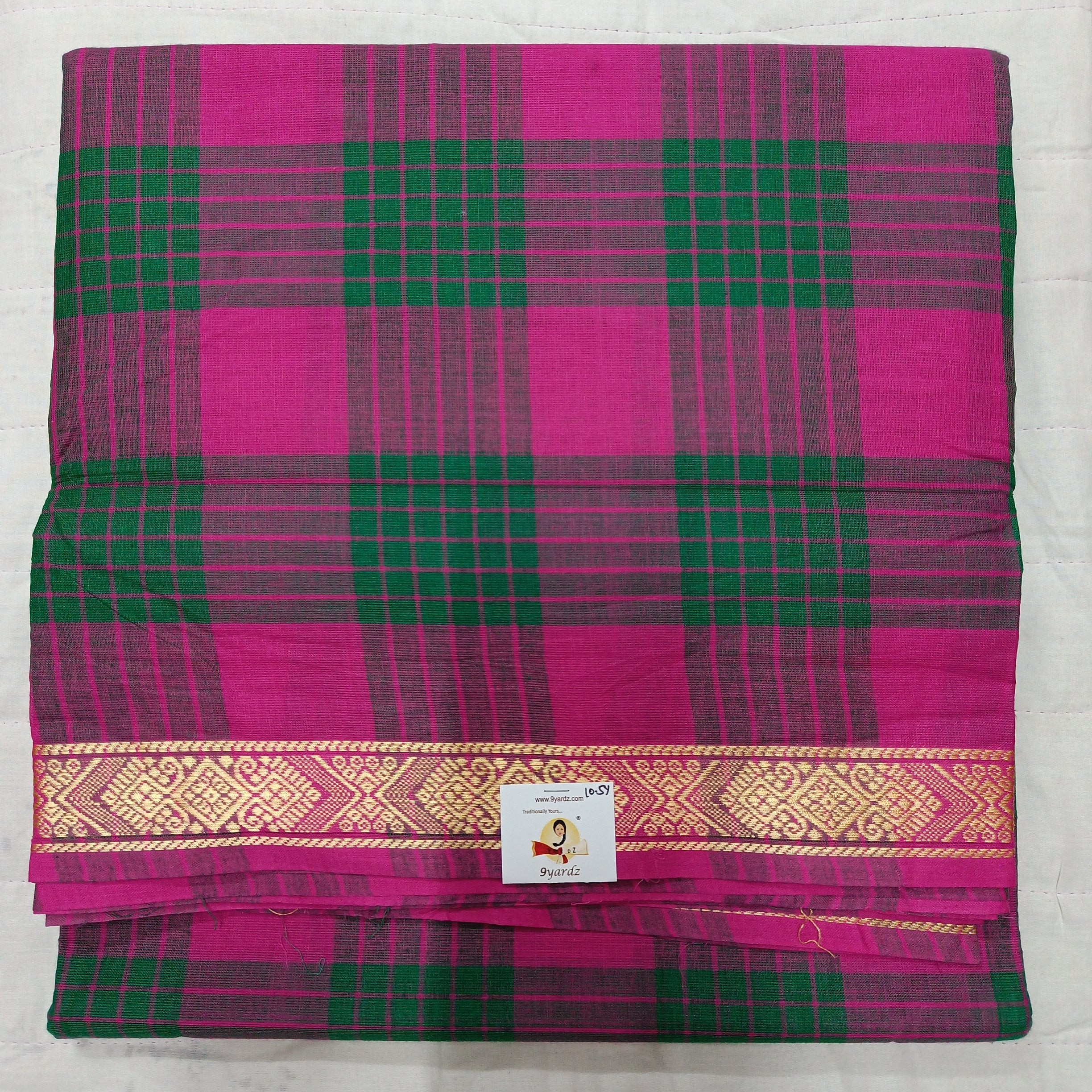Chettinadu / Karaikudi cotton 10.5 yards madisar