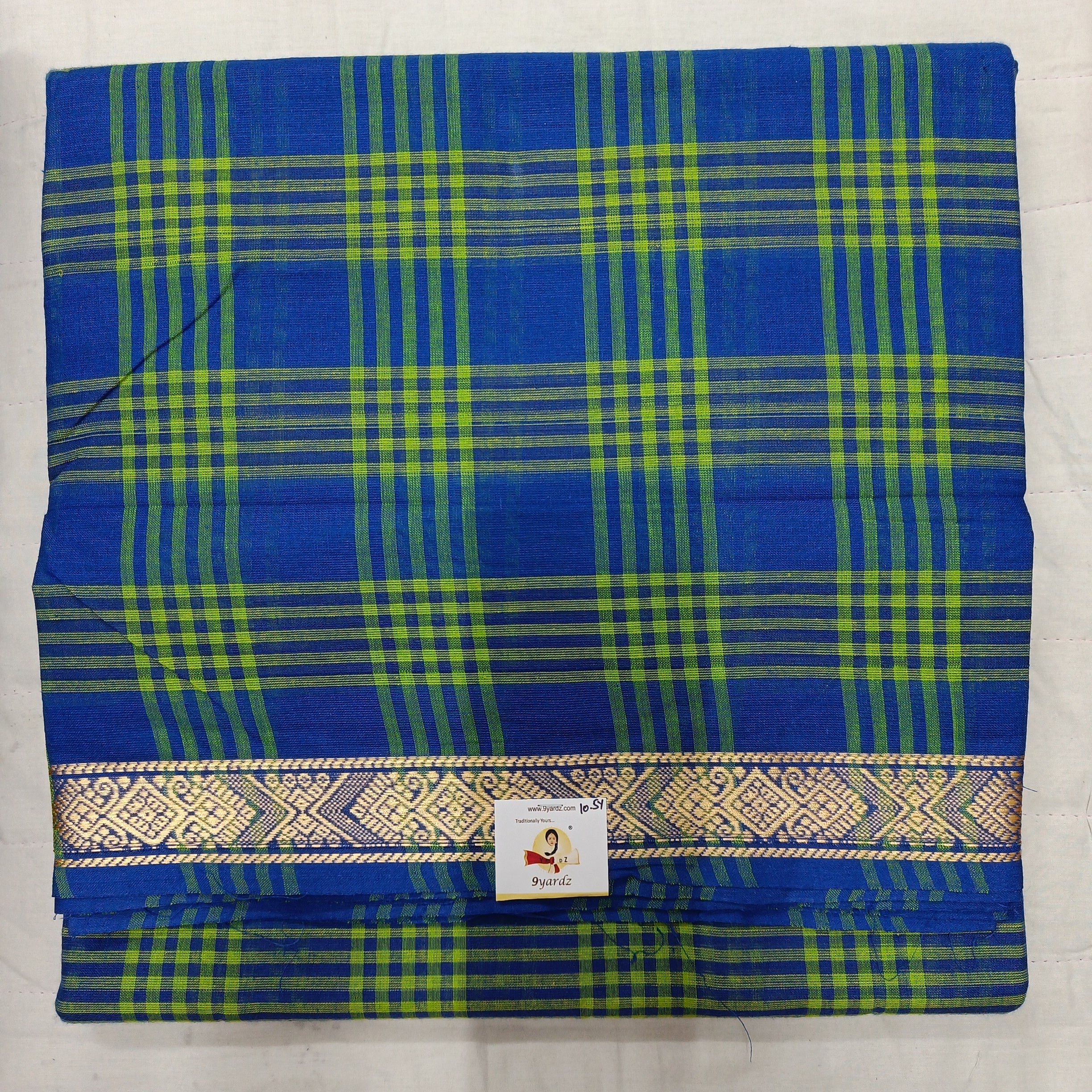 Chettinadu / Karaikudi cotton 10.5 yards madisar