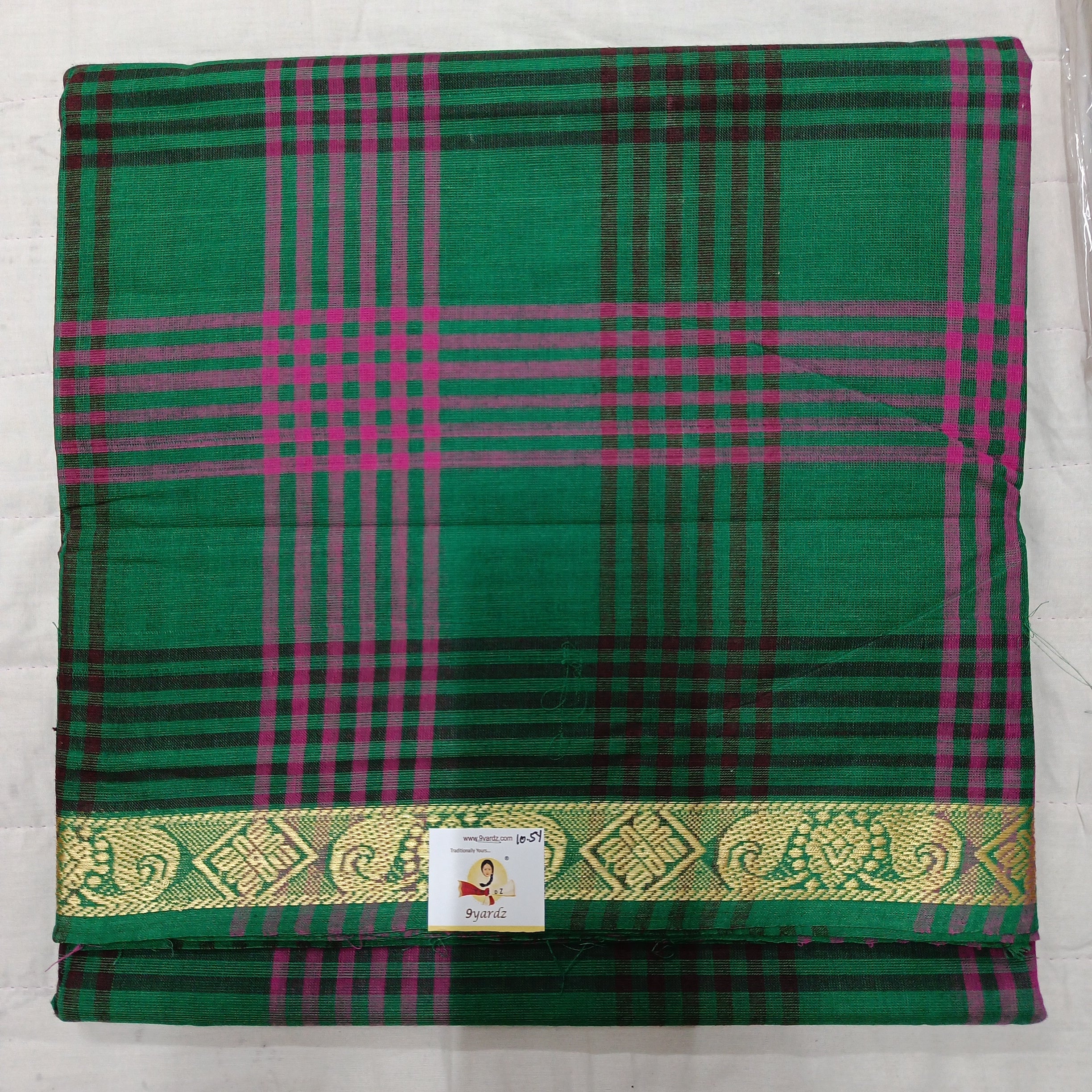 Chettinadu / Karaikudi cotton 10.5 yards madisar