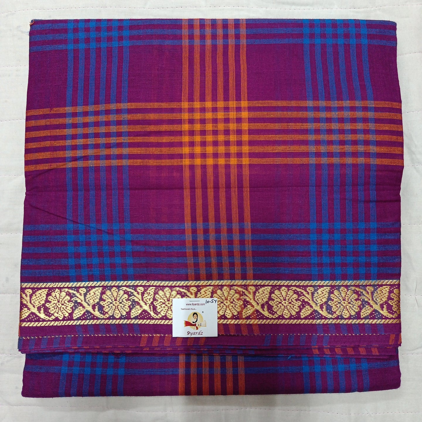 Chettinadu / Karaikudi cotton 10.5 yards madisar