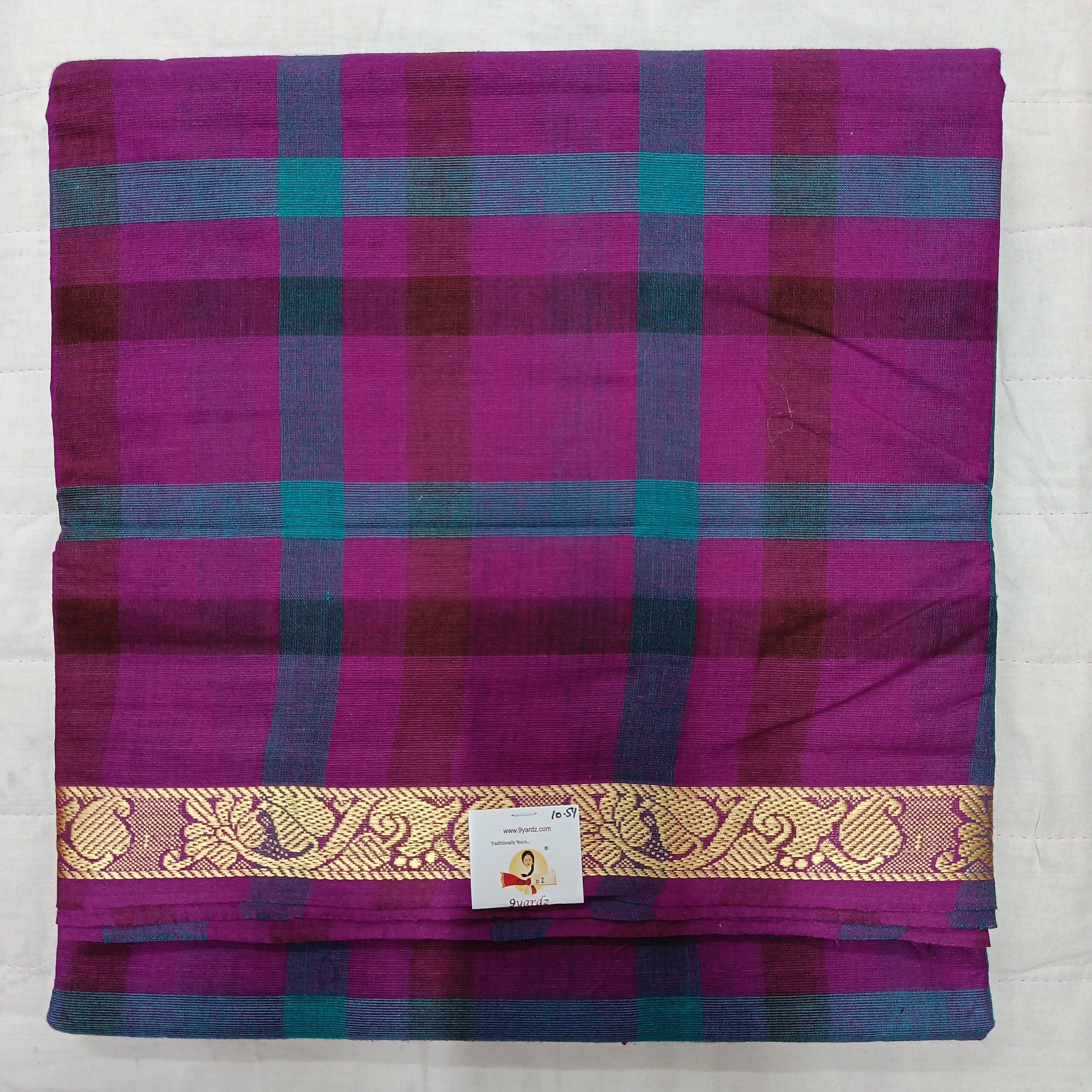 Chettinadu / Karaikudi cotton 10.5 yards madisar
