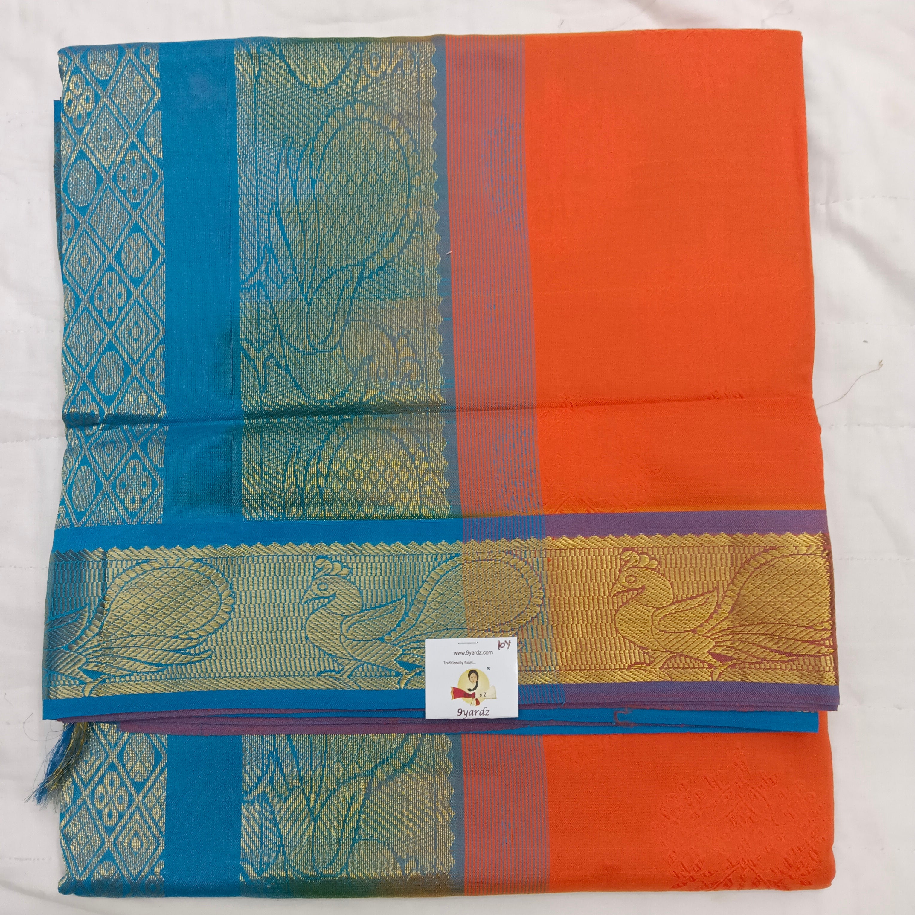 Semi Silk cotton Madisar embossed