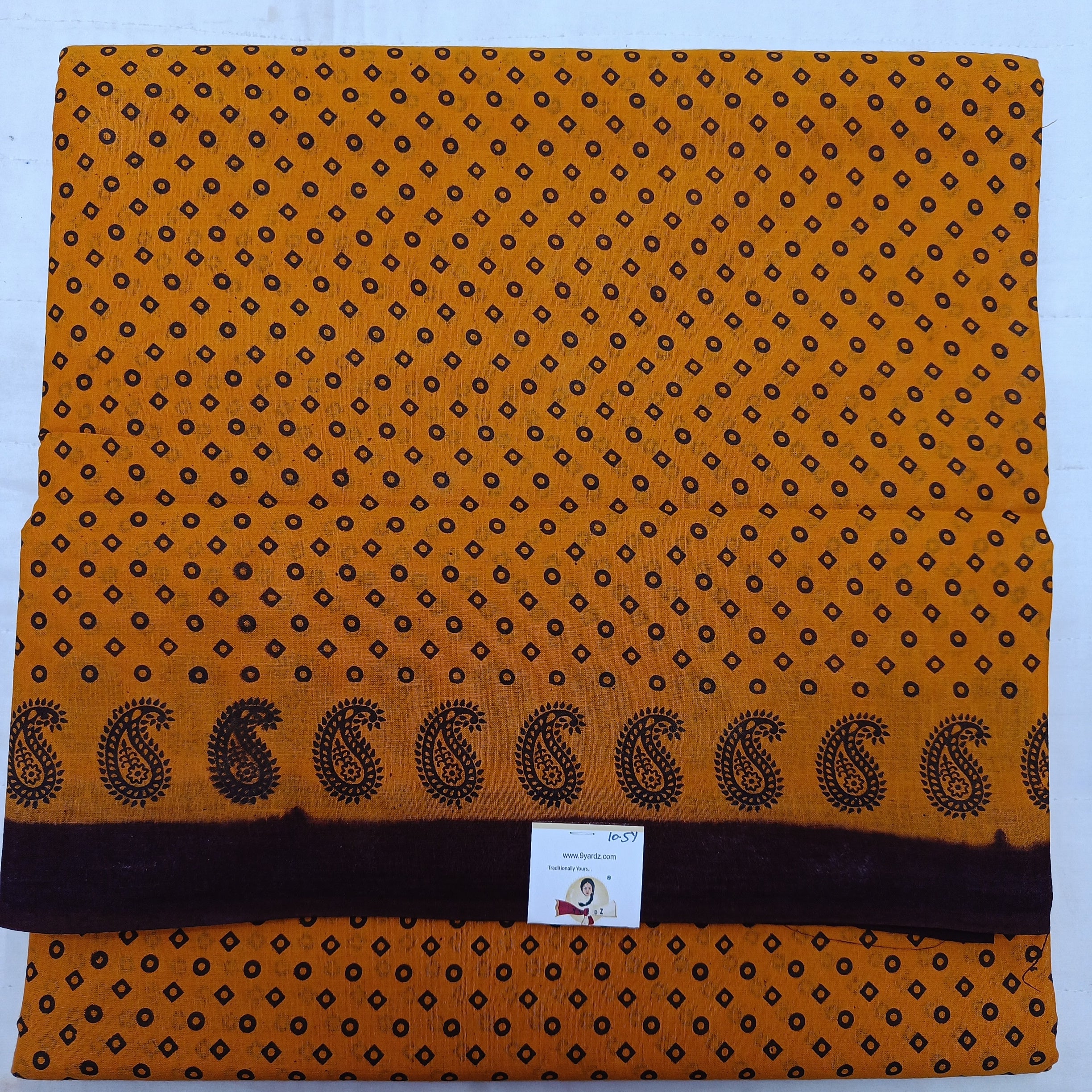 Sungudi cotton madisar 10.5 yards