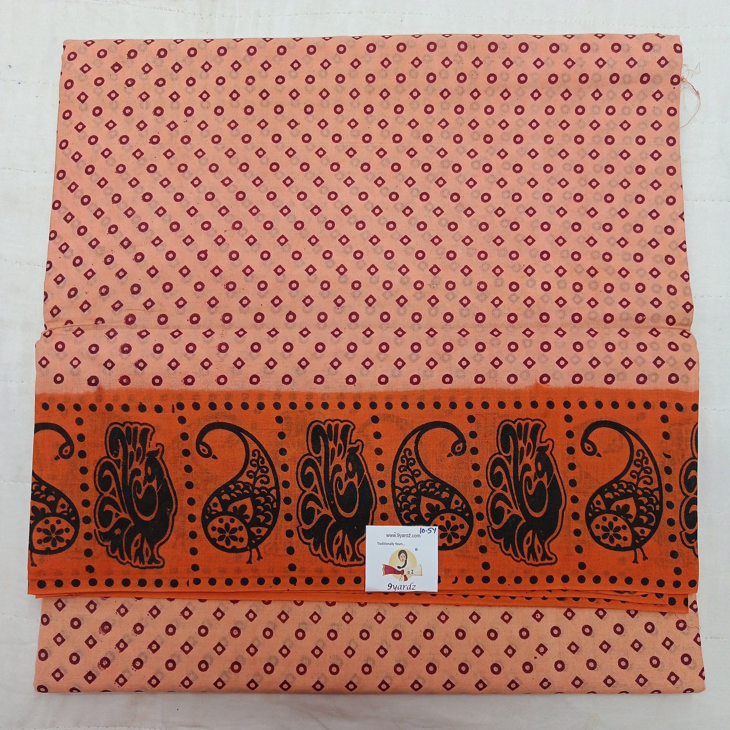 Sungudi cotton madisar 10.5 yards