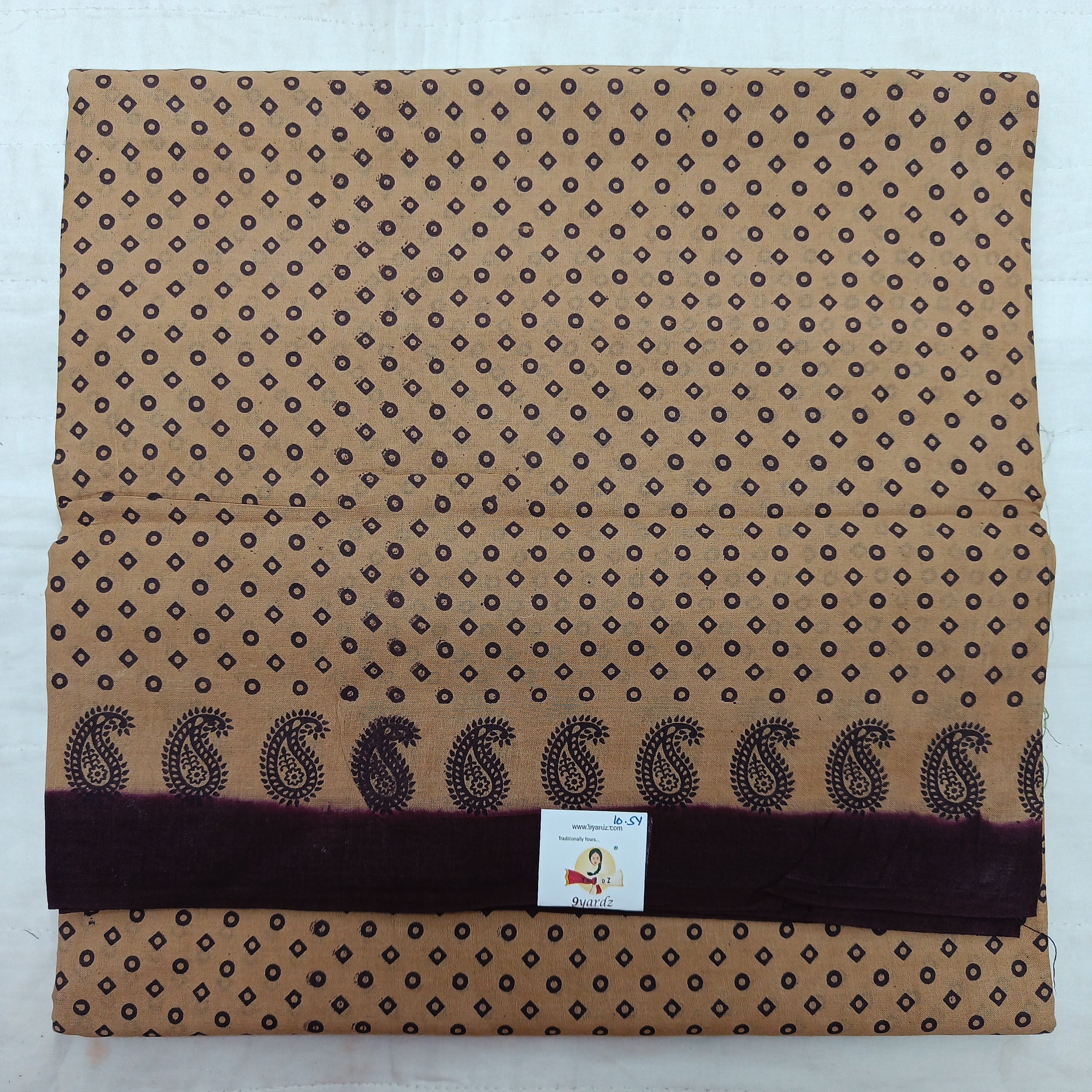 Sungudi cotton madisar 10.5 yards