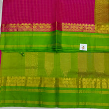 Load image into Gallery viewer, Pure Silk Cotton Korvai 6Yards - Thread Checked
