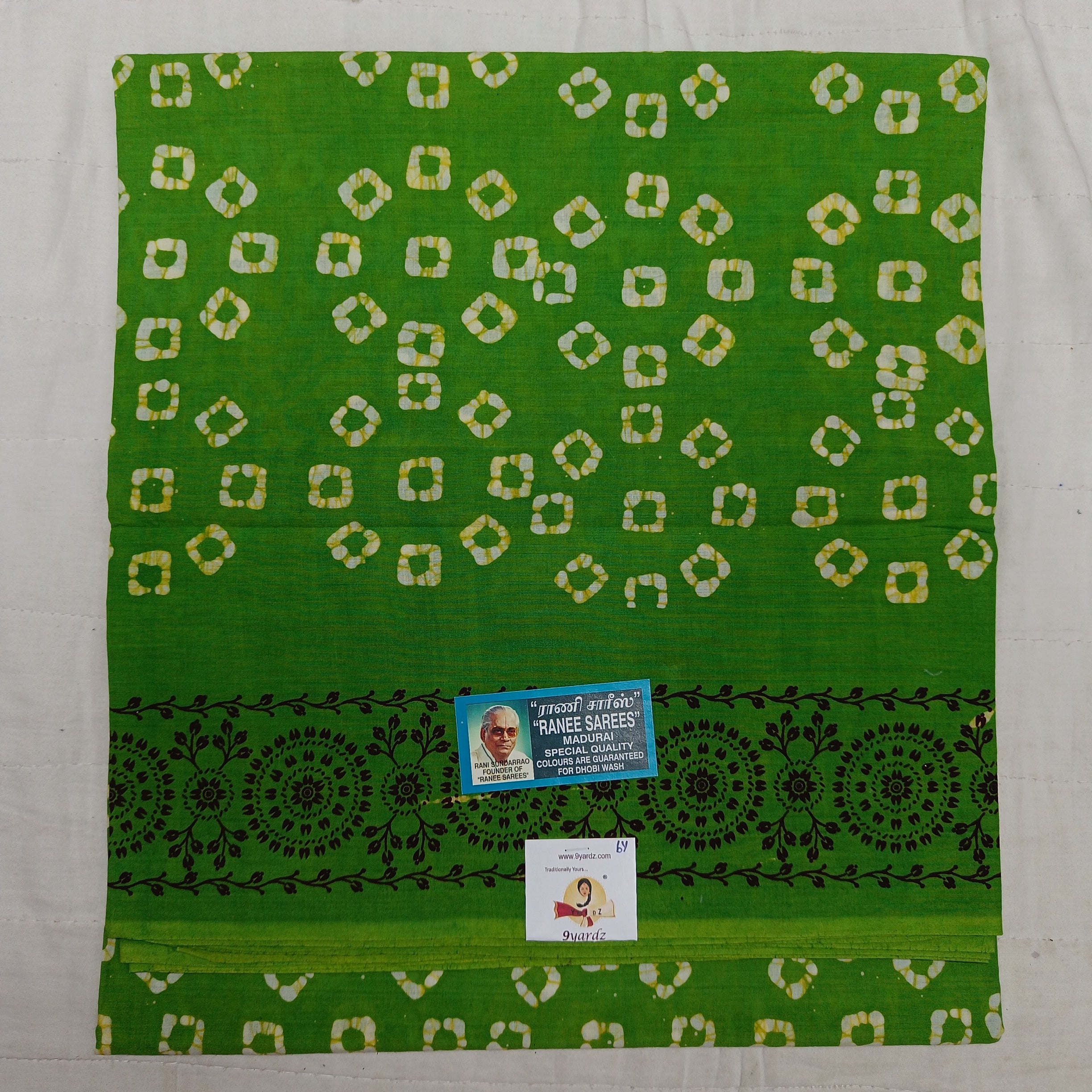 Ranee voile sarees 6yards Bathik print
