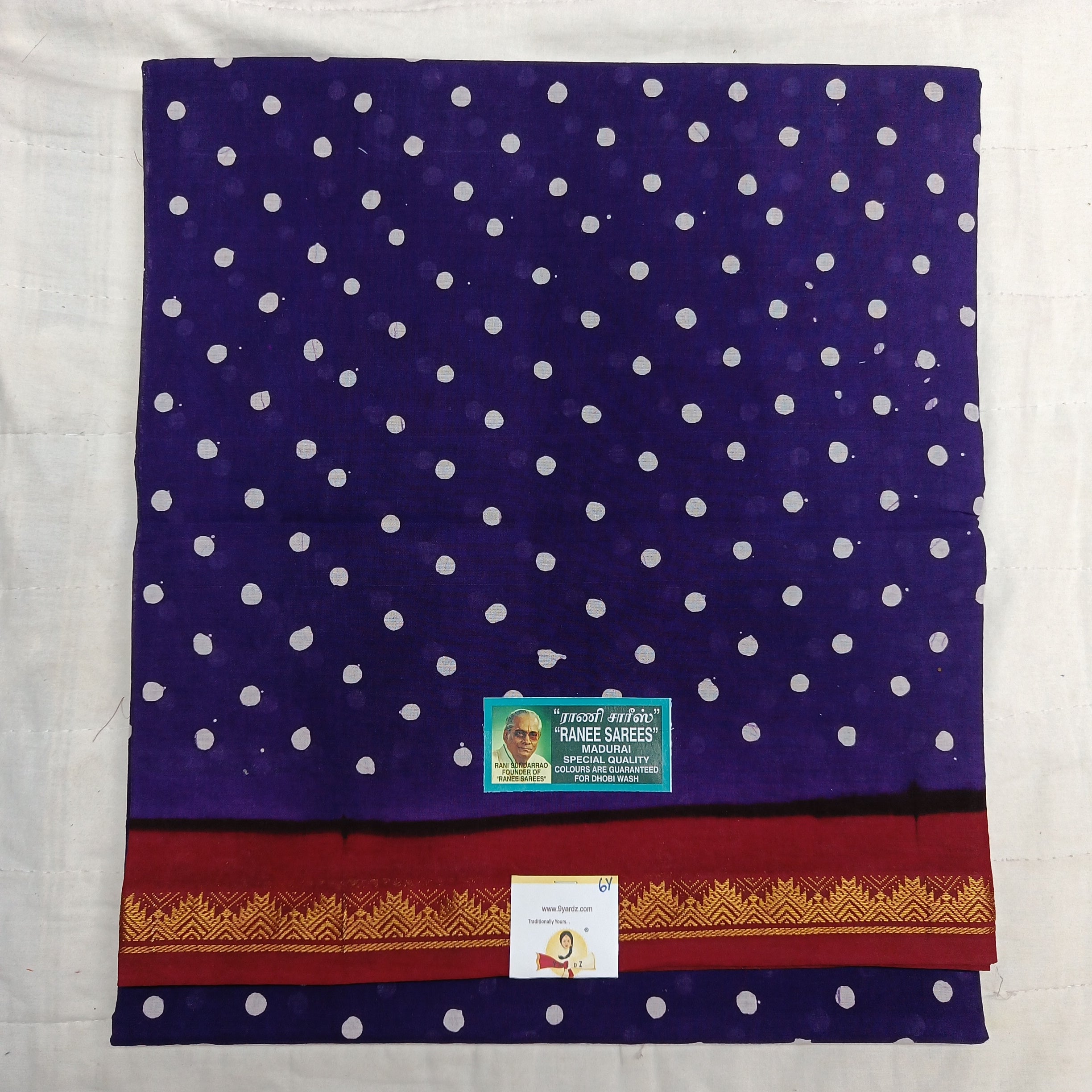 Ranee voile sarees 6yards Bathik print