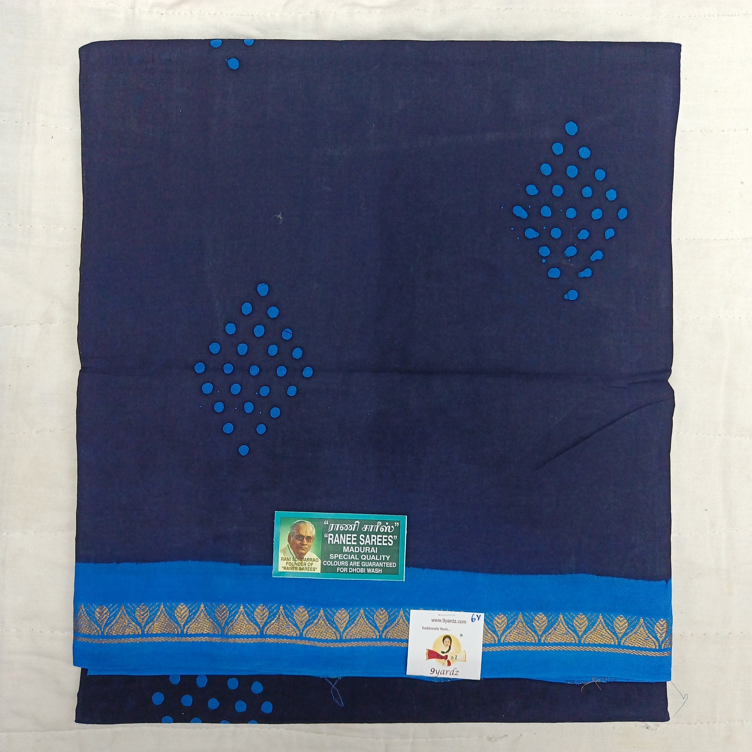 Ranee voile sarees 6yards Bathik print
