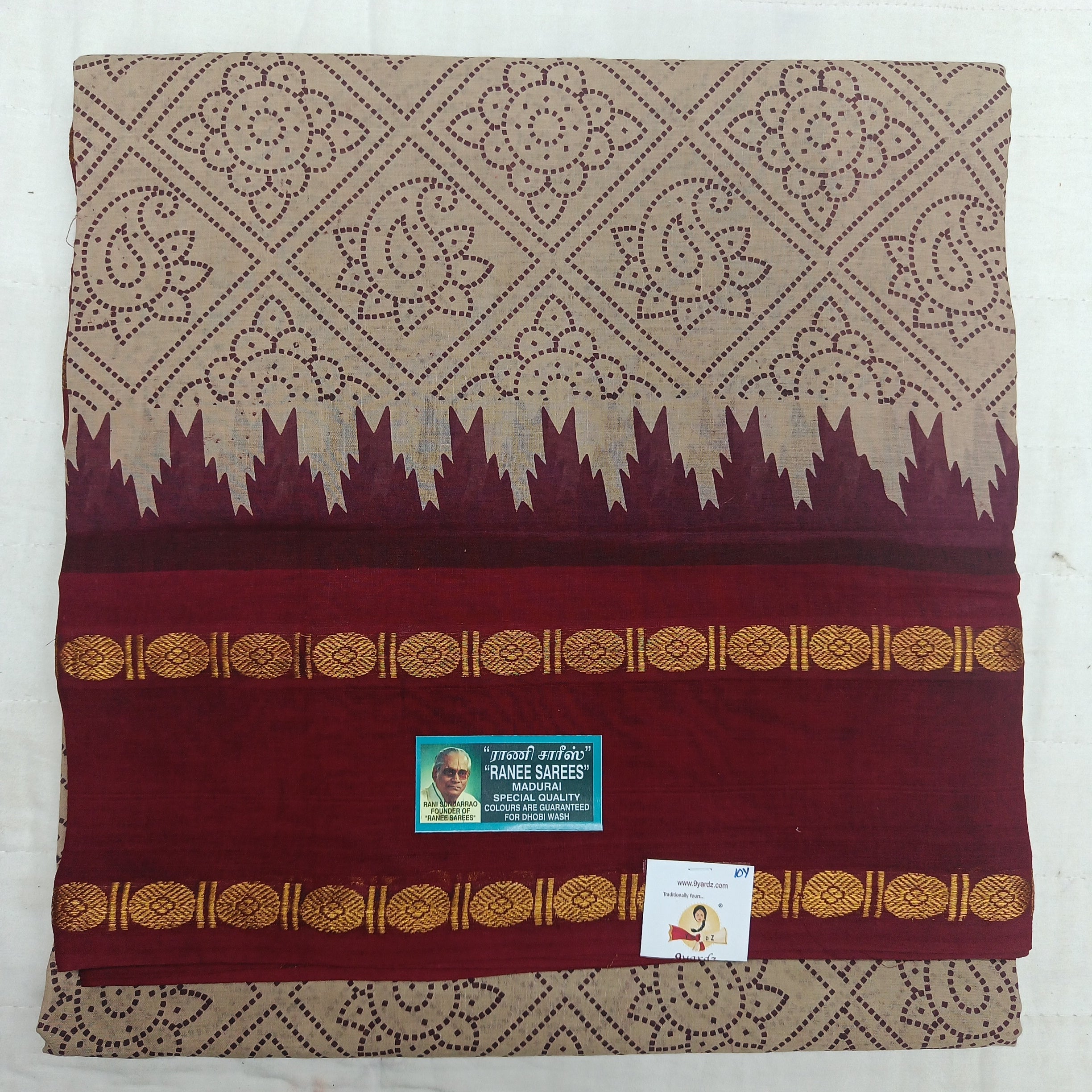 Ranee voyal saree 10yardz(9.2mtrs)