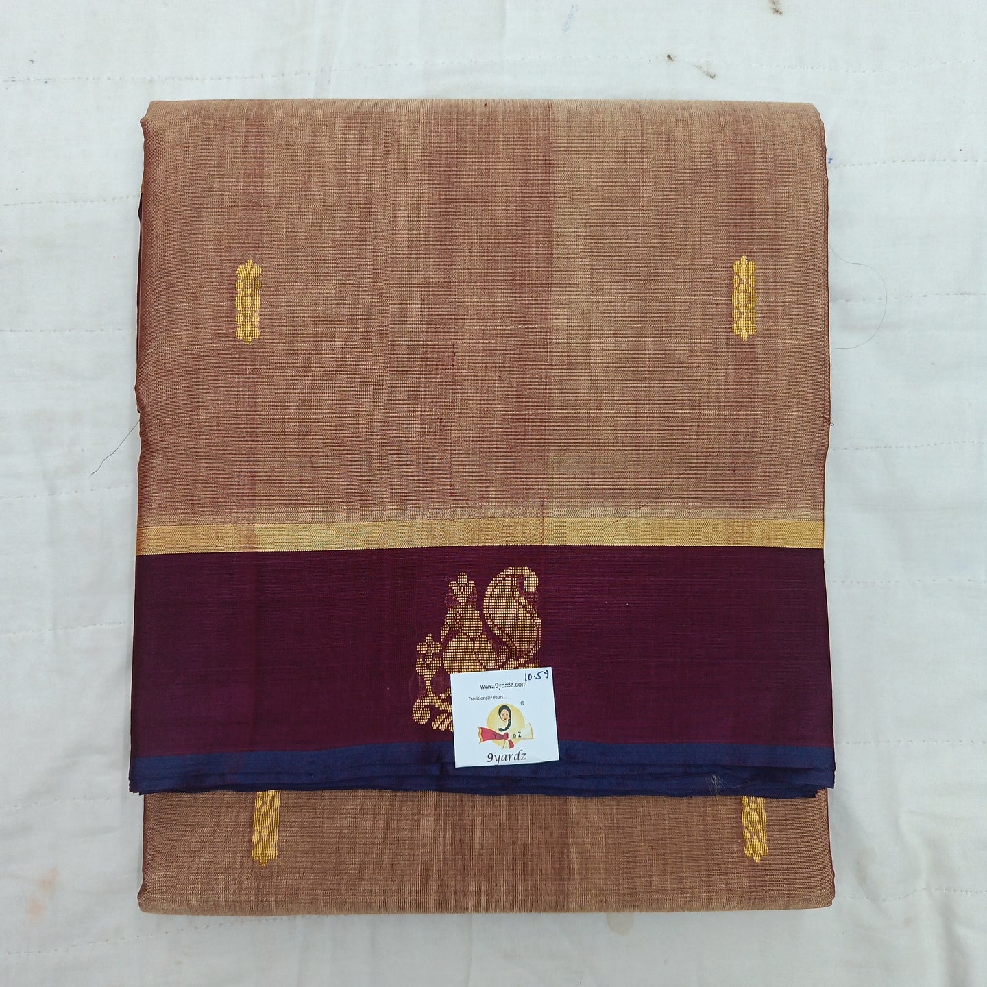 Devendra 10.5yards Body  Embossed