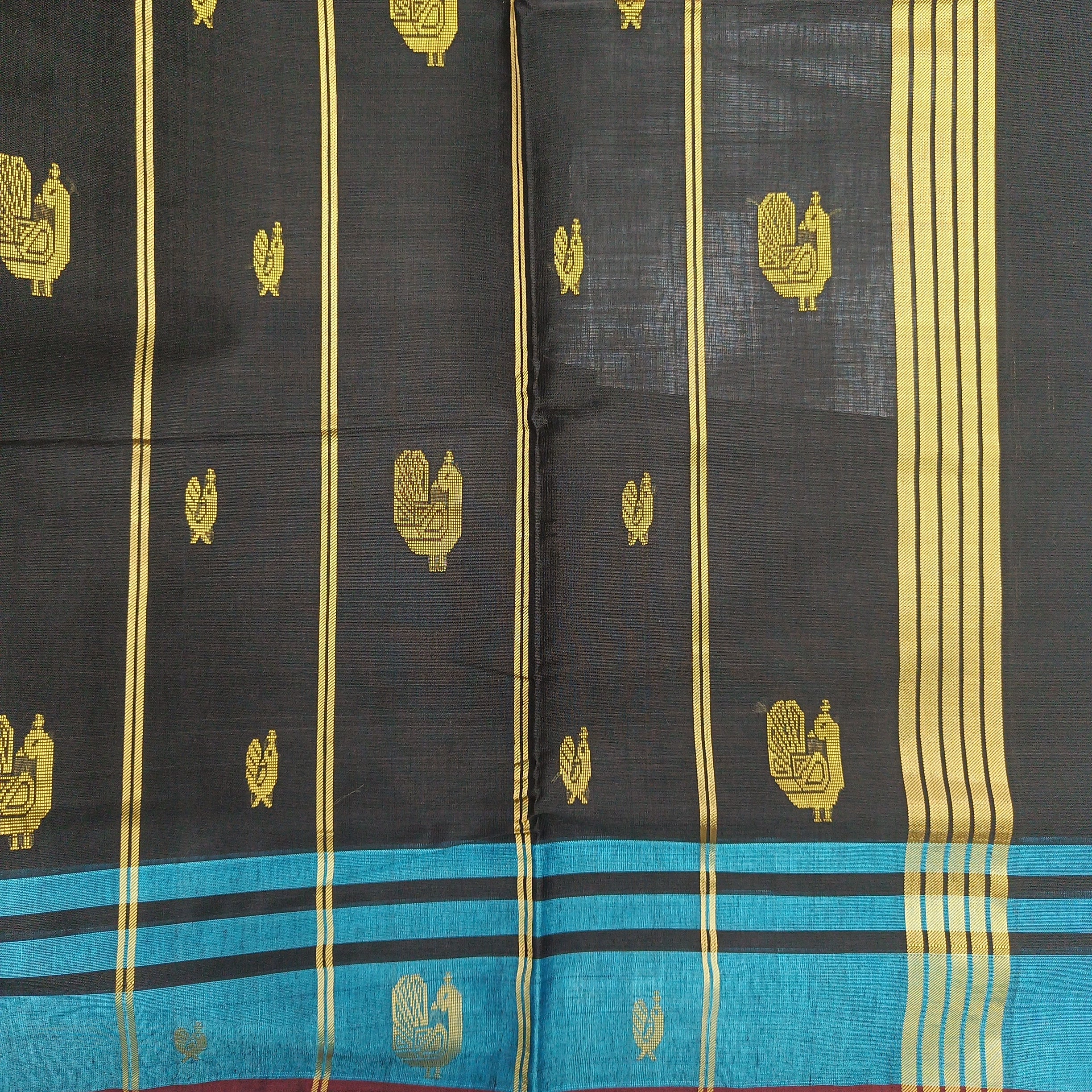 Devendra 10.5yards Body  Embossed
