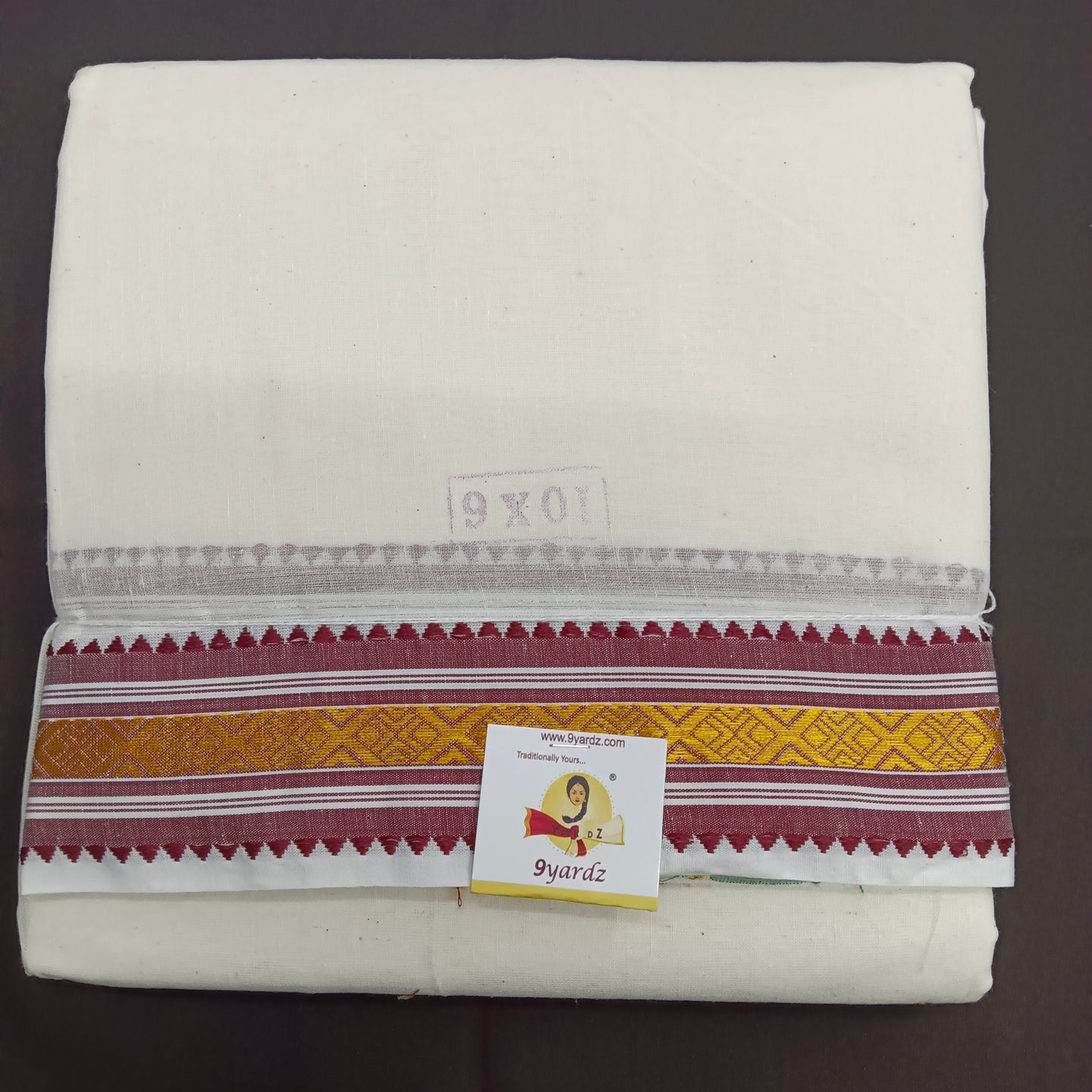 Nagari Cotton Dhothi 10*6