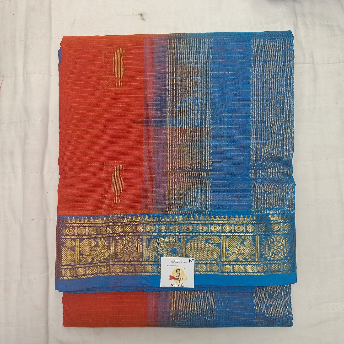 Mercirised /Semi Gadwal Cotton vairaoosi madisar