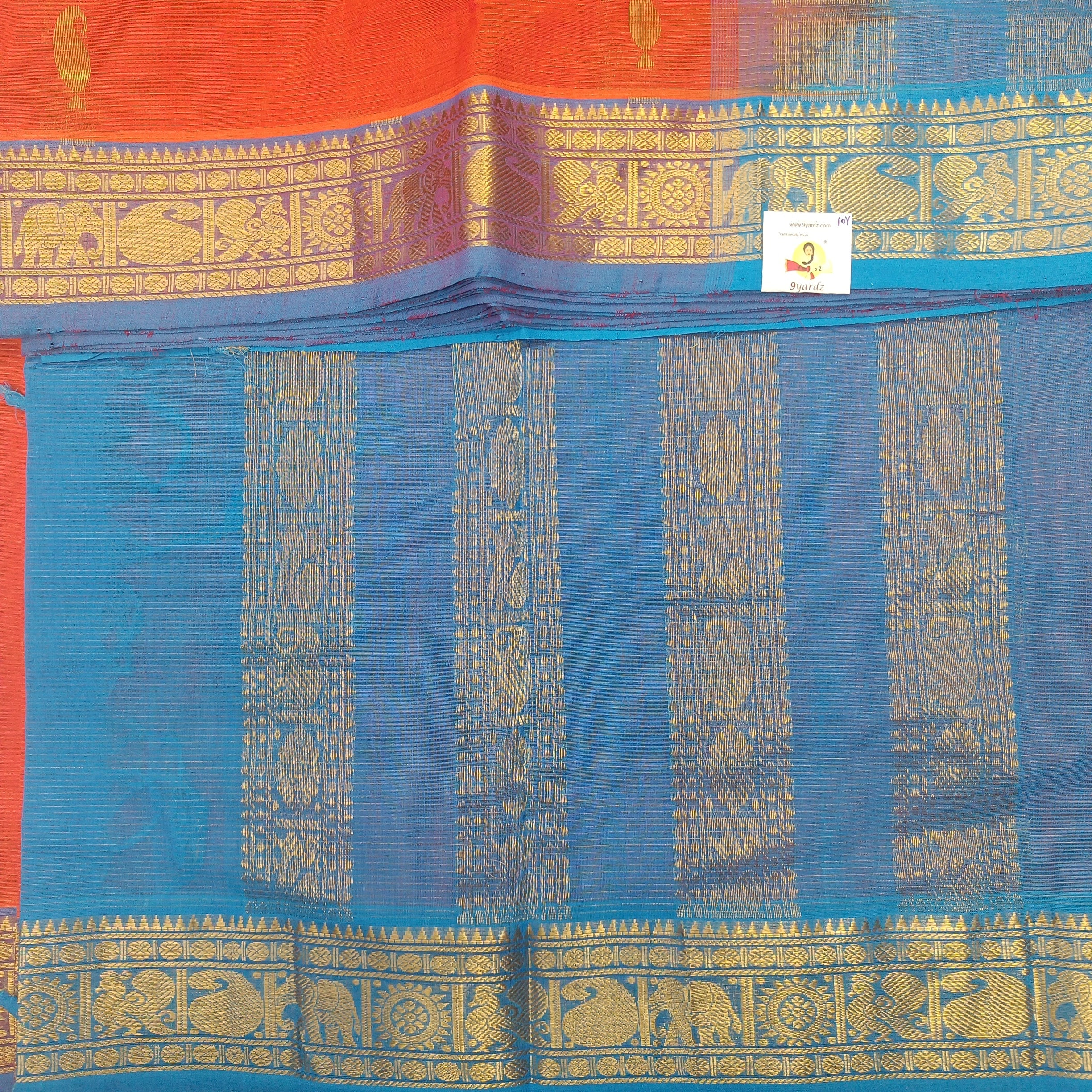 Mercirised /Semi Gadwal Cotton vairaoosi madisar