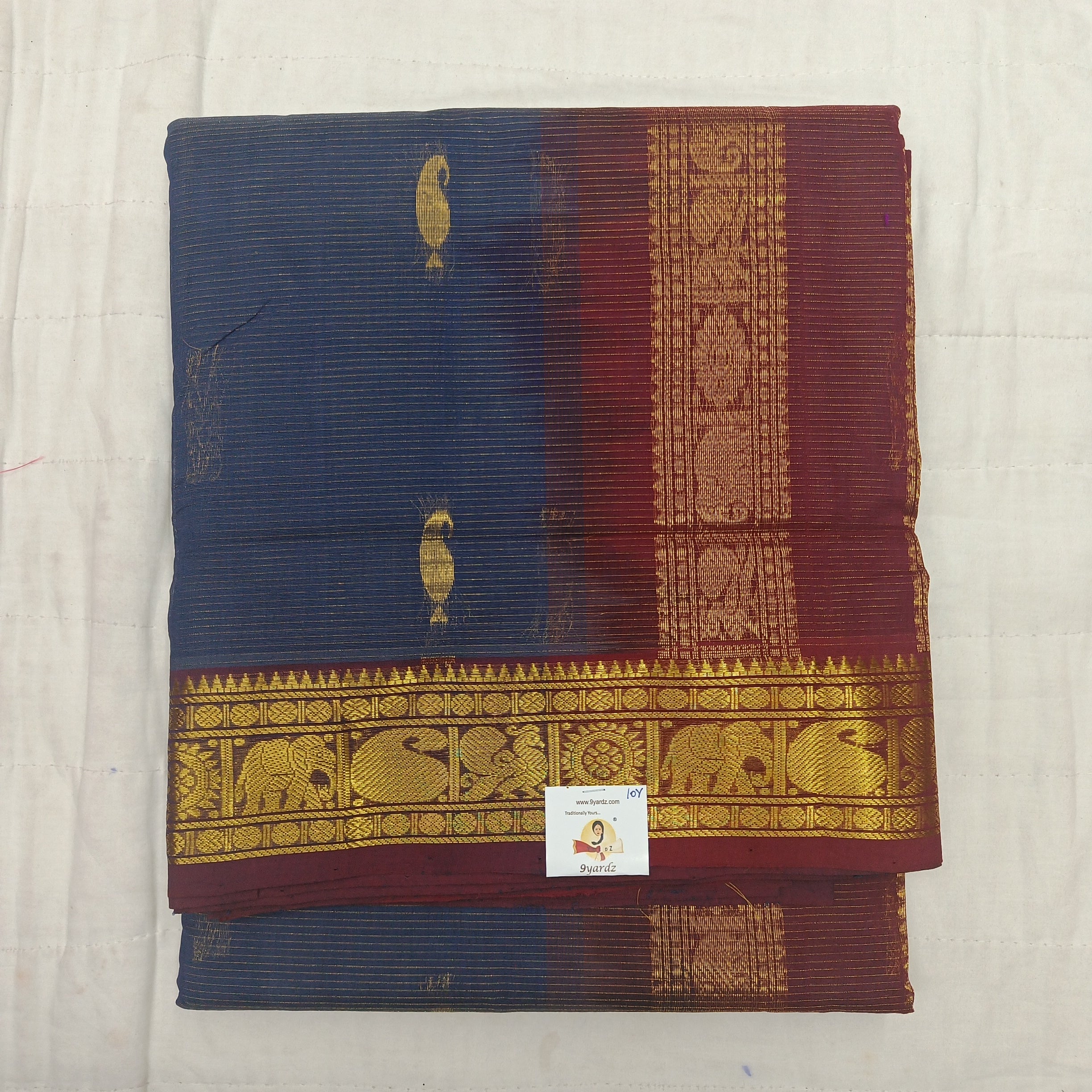 Mercirised /Semi Gadwal Cotton vairaoosi madisar