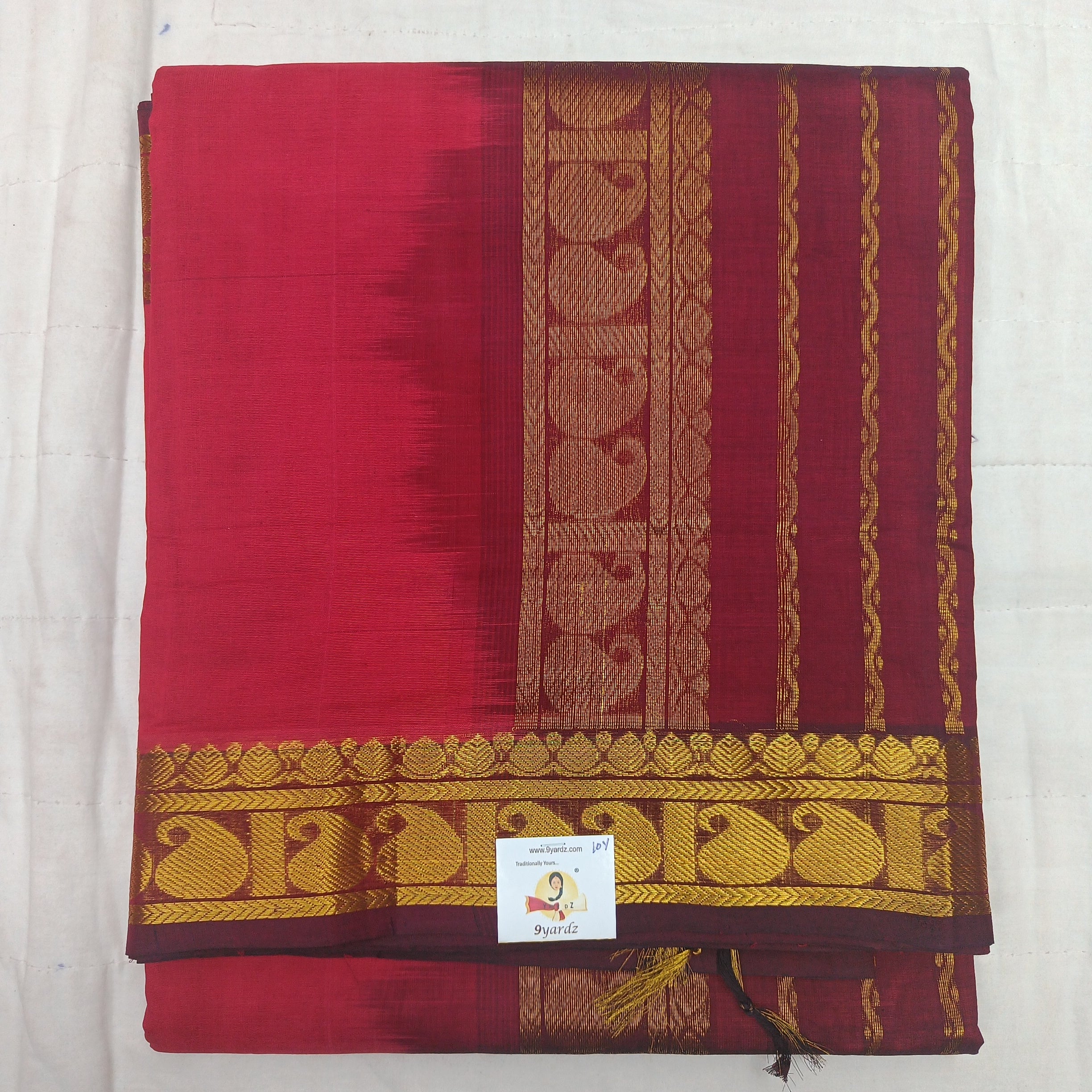 Mercirised /Semi Gadwal Cotton madisar