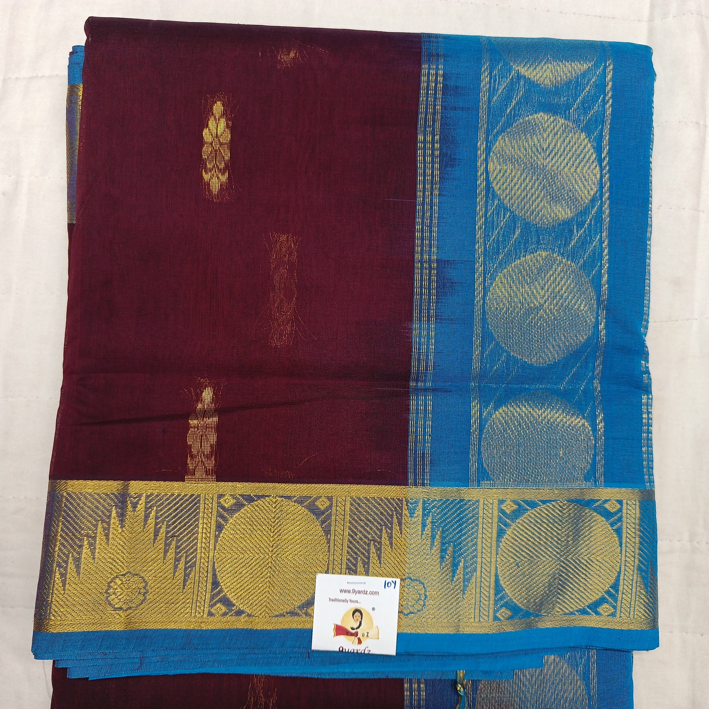Mercirised/ Semi Gadwal cotton madisar