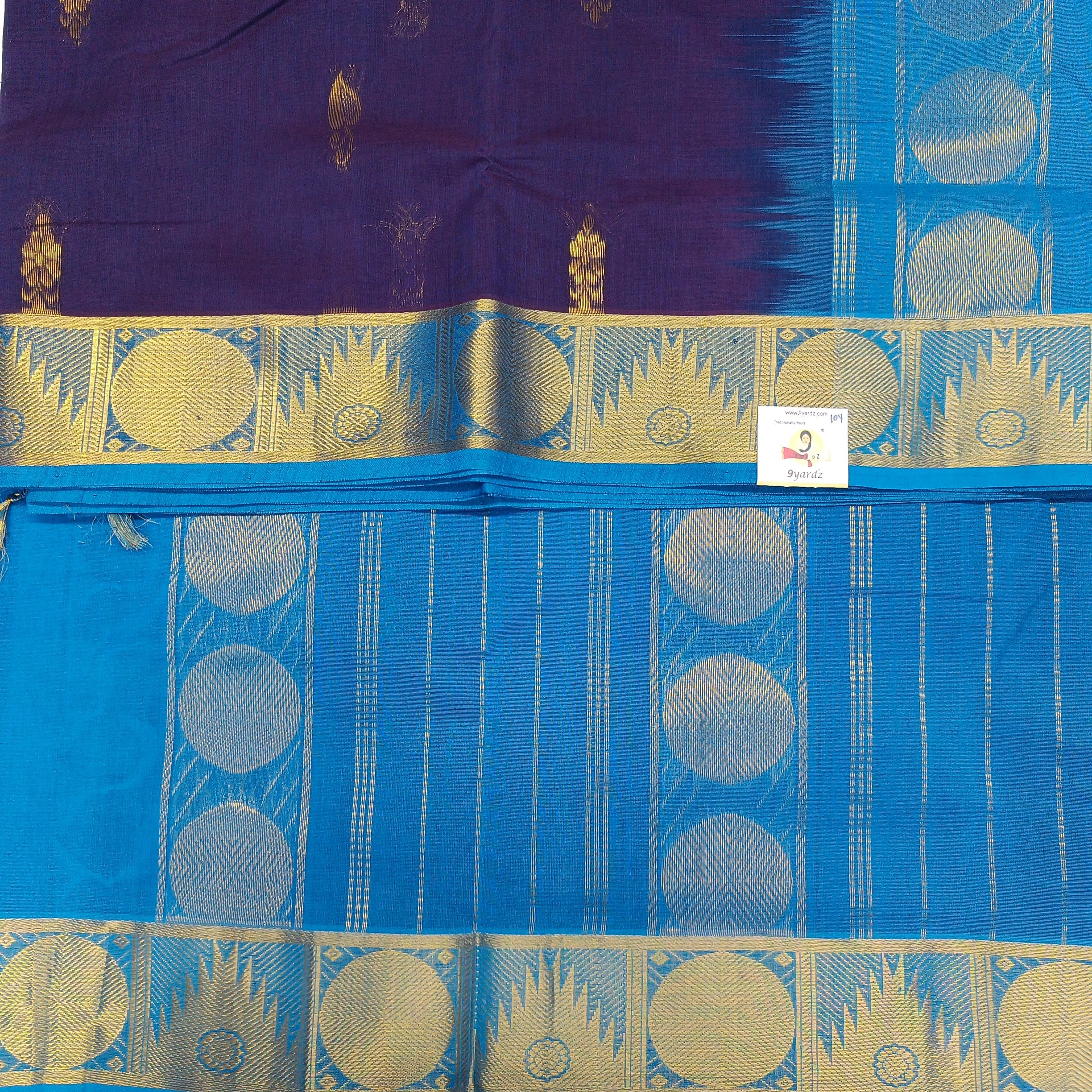Mercirised/ Semi Gadwal cotton madisar
