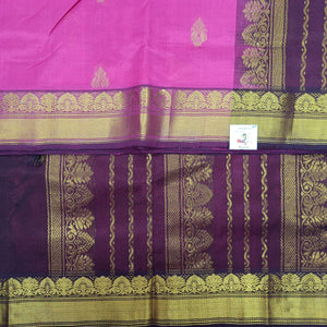 Pure Silk Cotton with butta 10 yards madisar