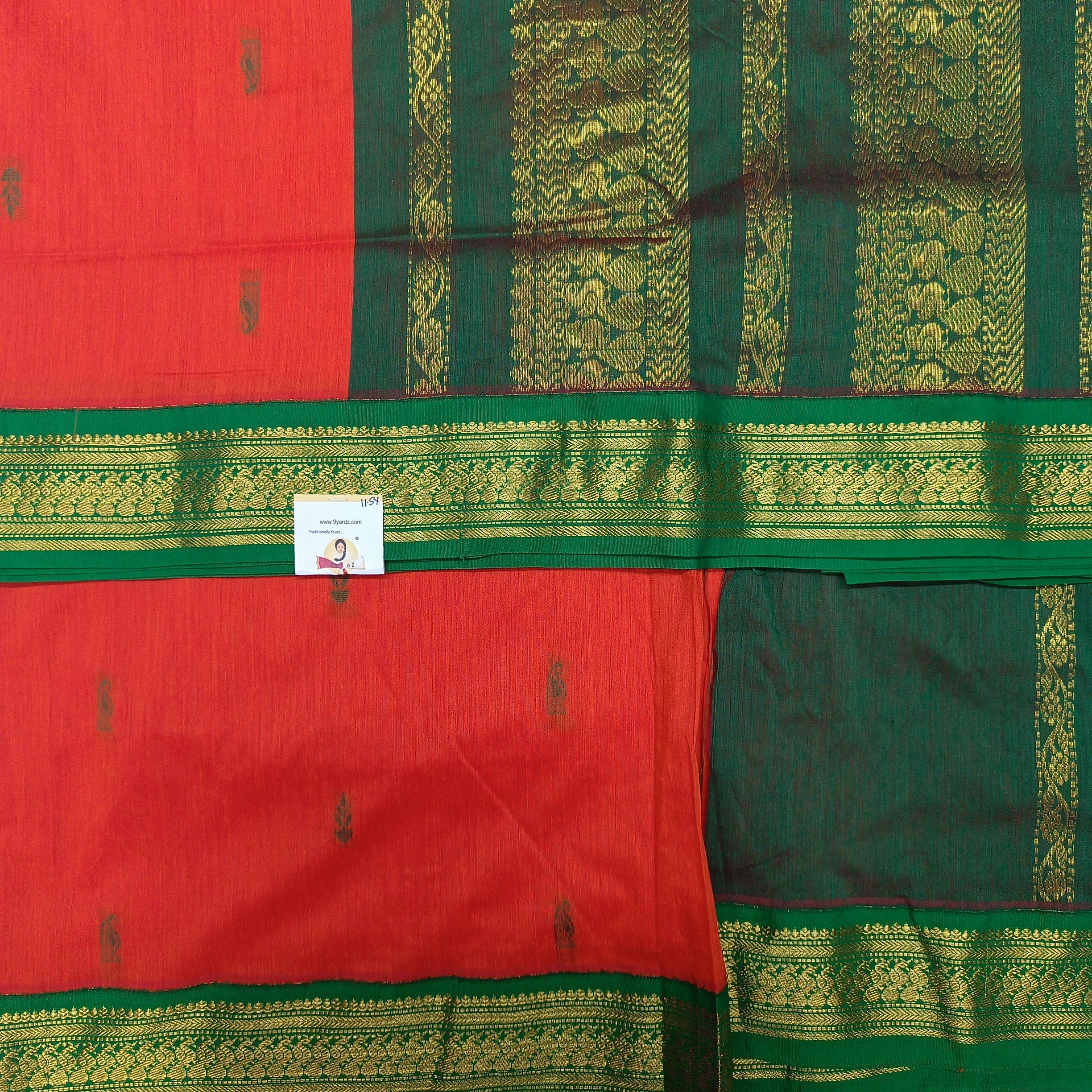 Kalyani cotton 11.5yardz(10.8mtrs)