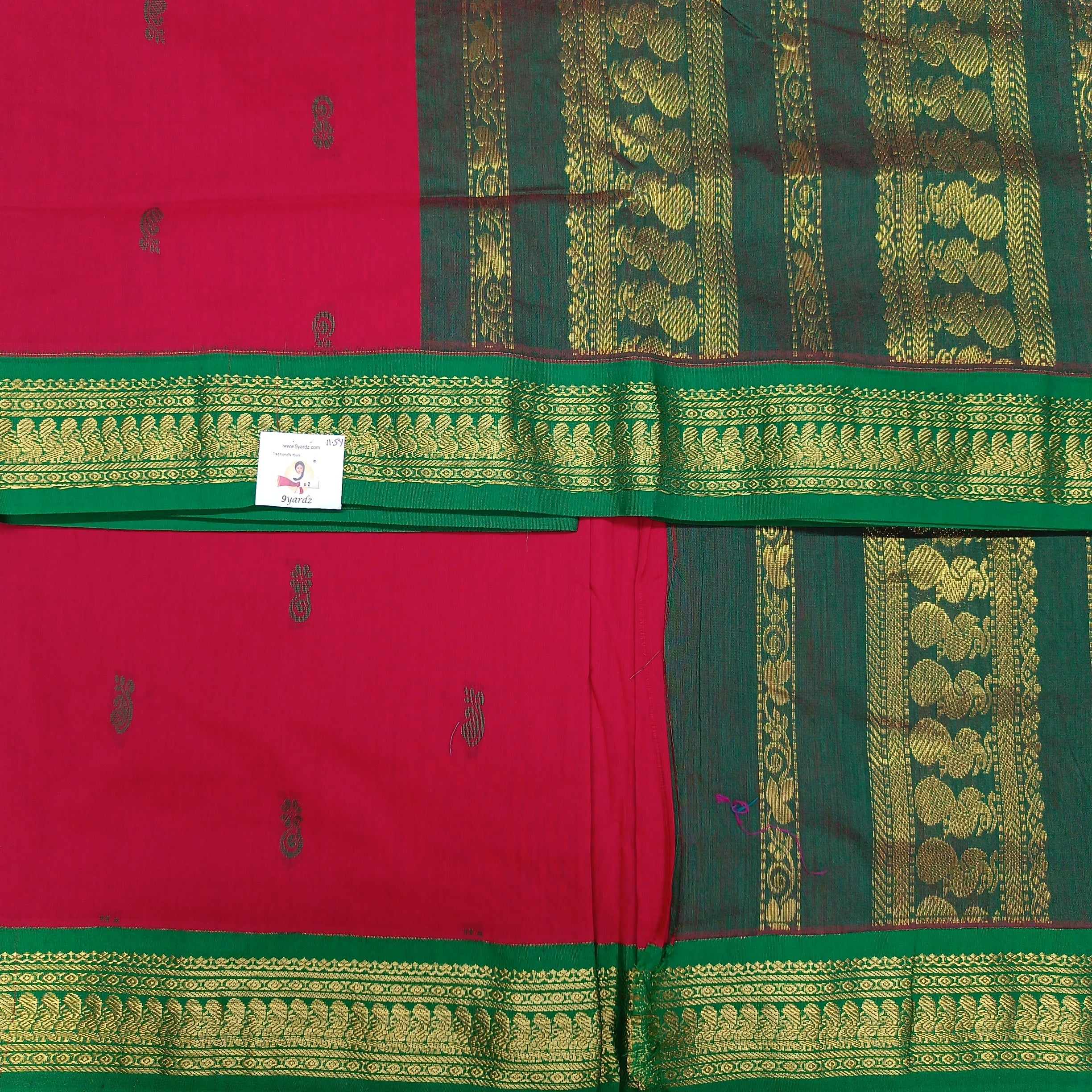 Kalyani cotton 11.5yardz(10.8mtrs)