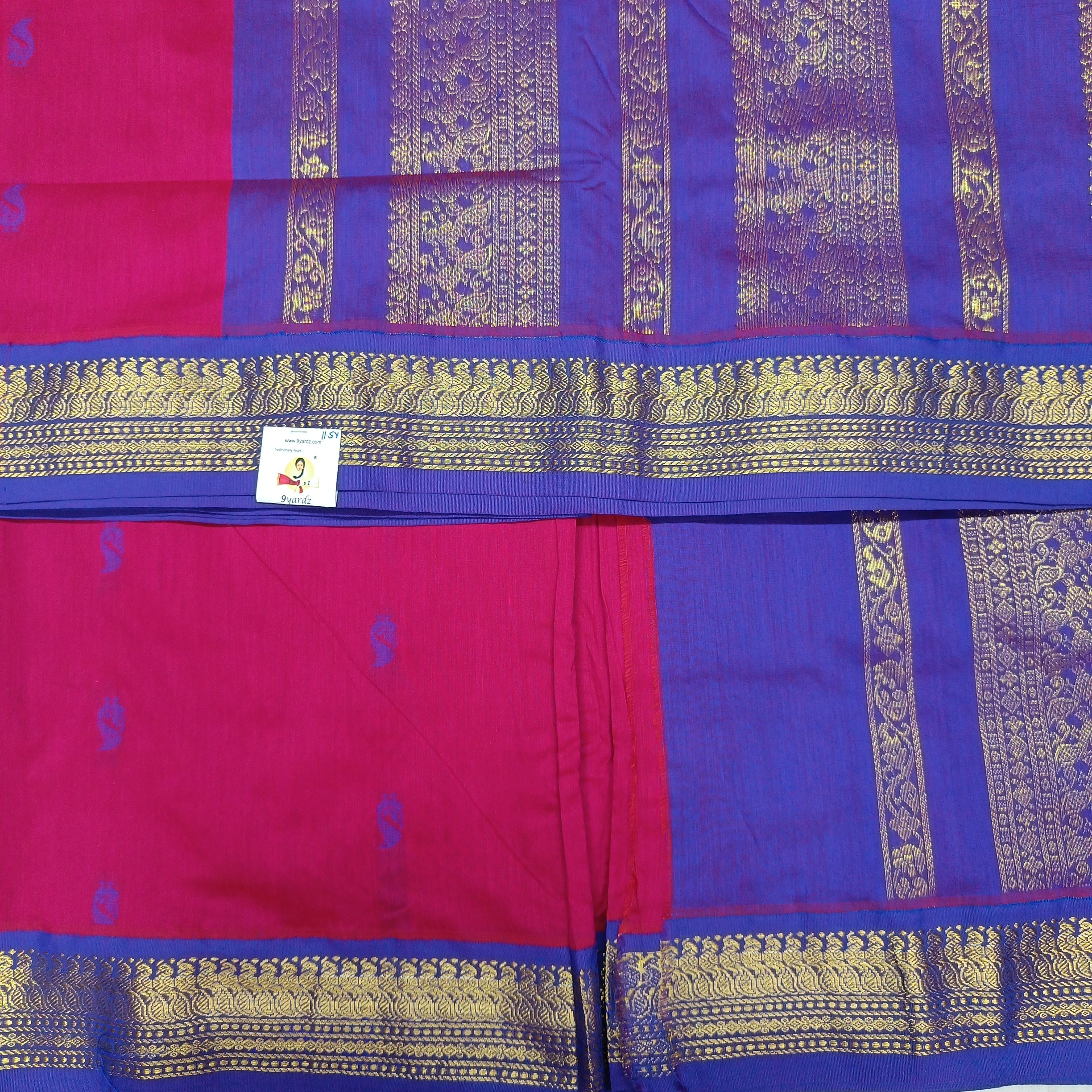 Kalyani cotton 11.5yardz(10.8mtrs)