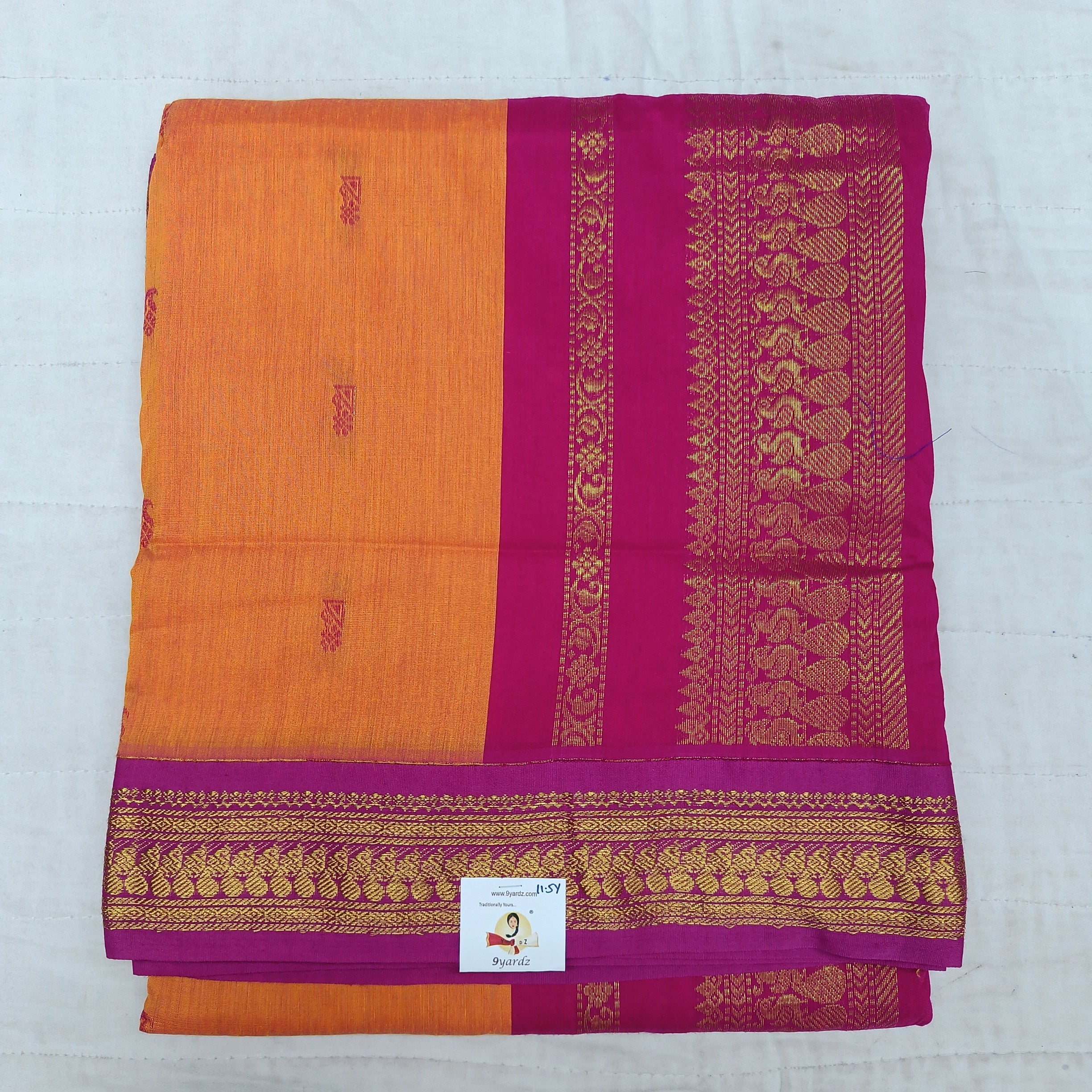 Kalyani cotton 11.5yardz(10.8mtrs)