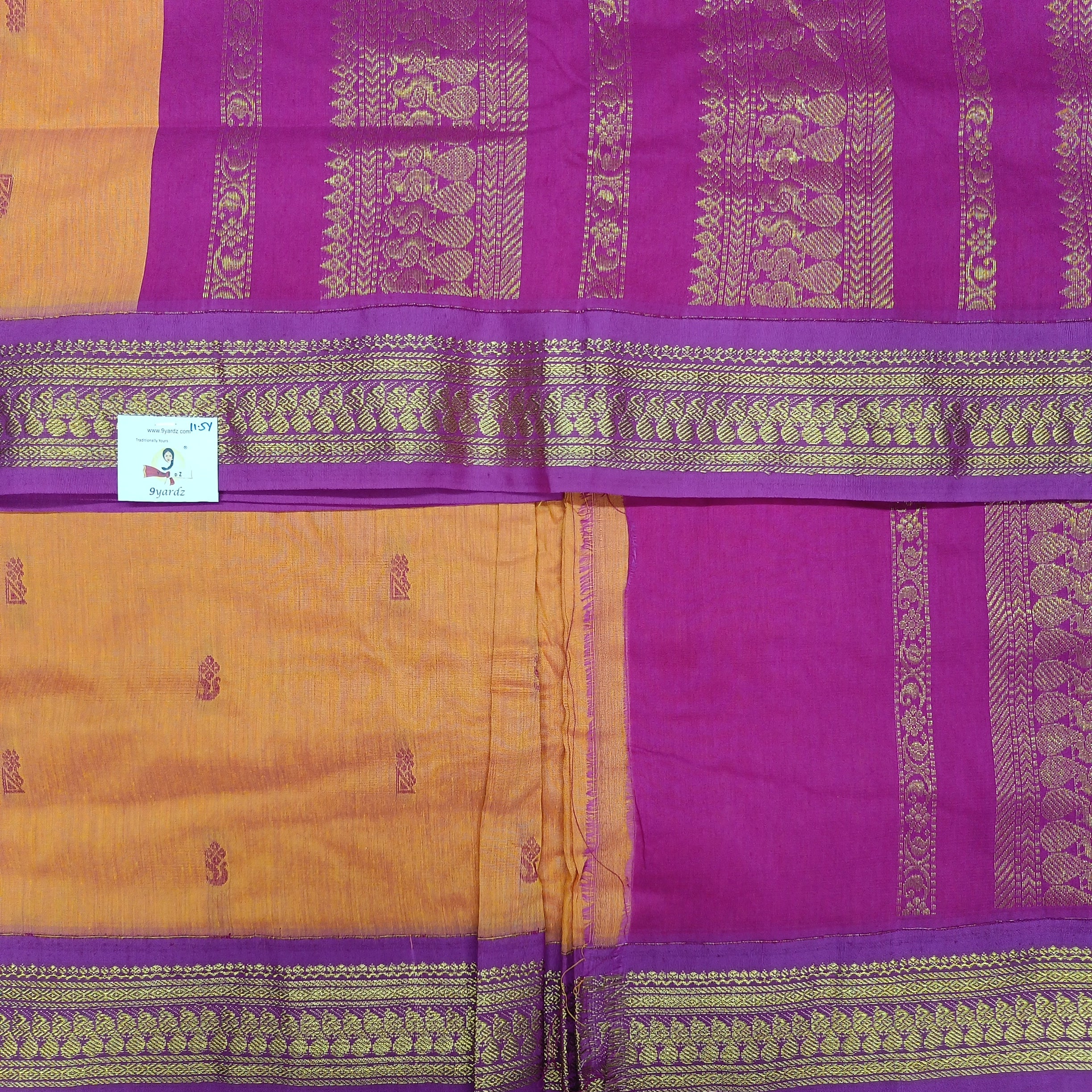 Kalyani cotton 11.5yardz(10.8mtrs)