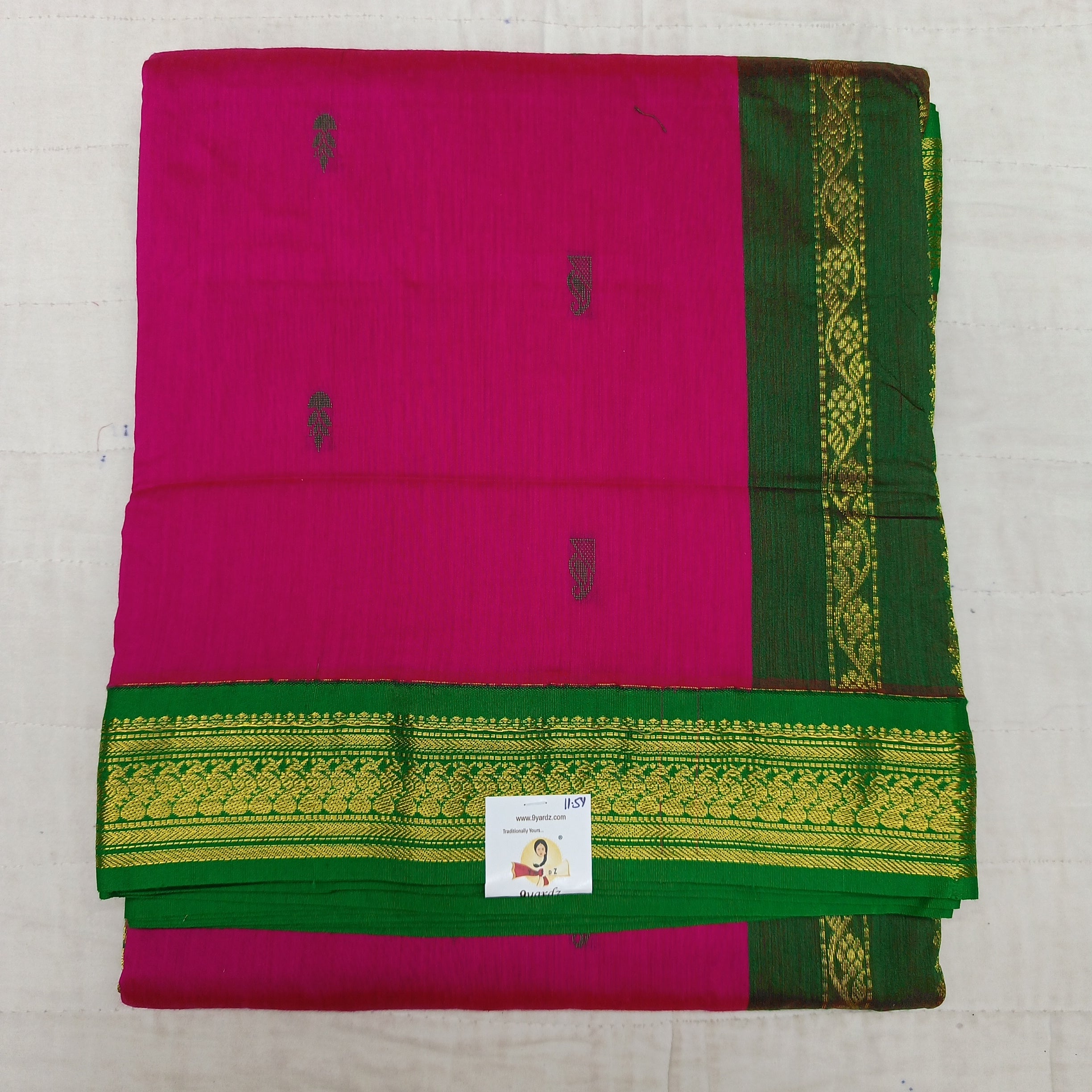 Kalyani cotton 11.5yardz(10.8mtrs)