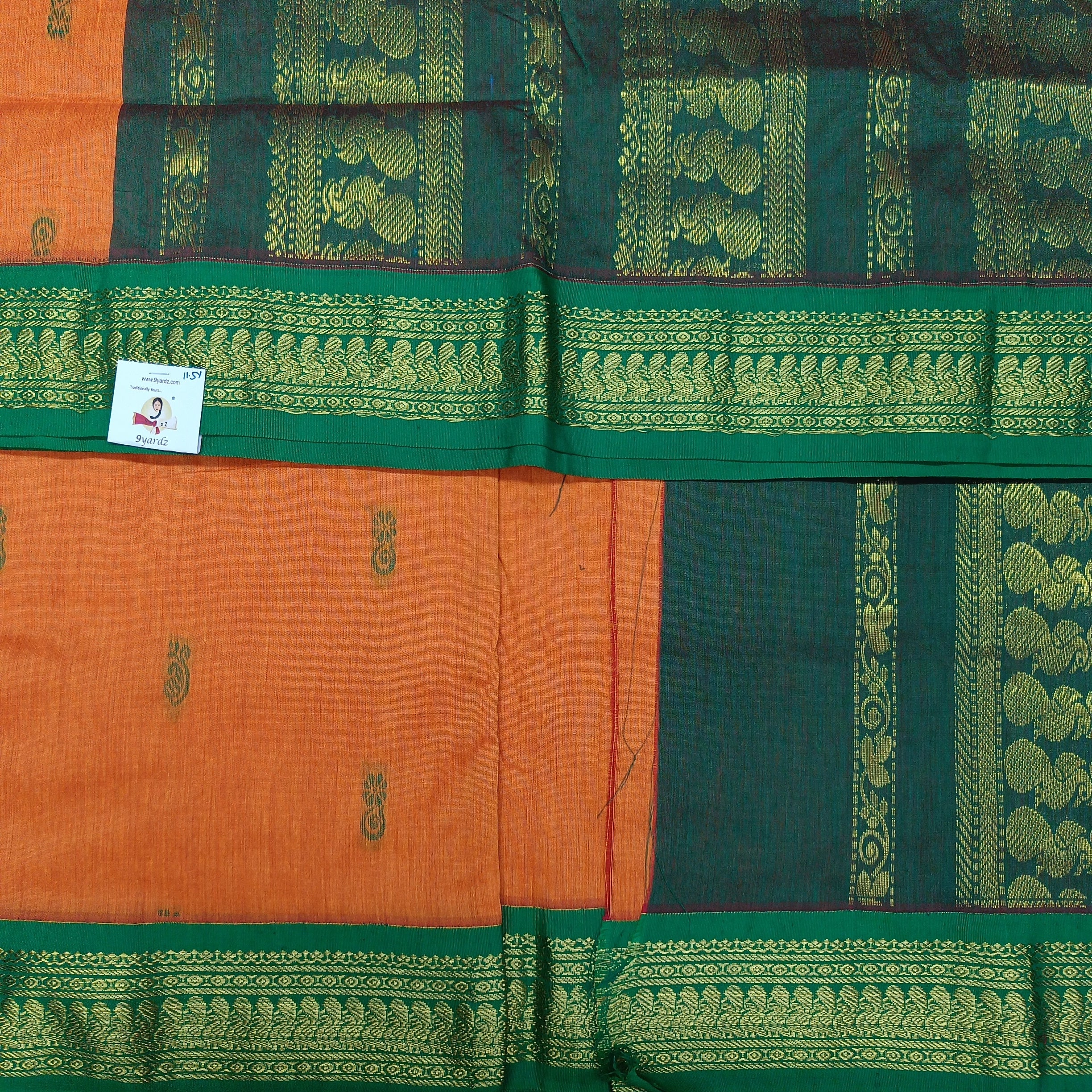 Kalyani cotton 11.5yardz(10.8mtrs)