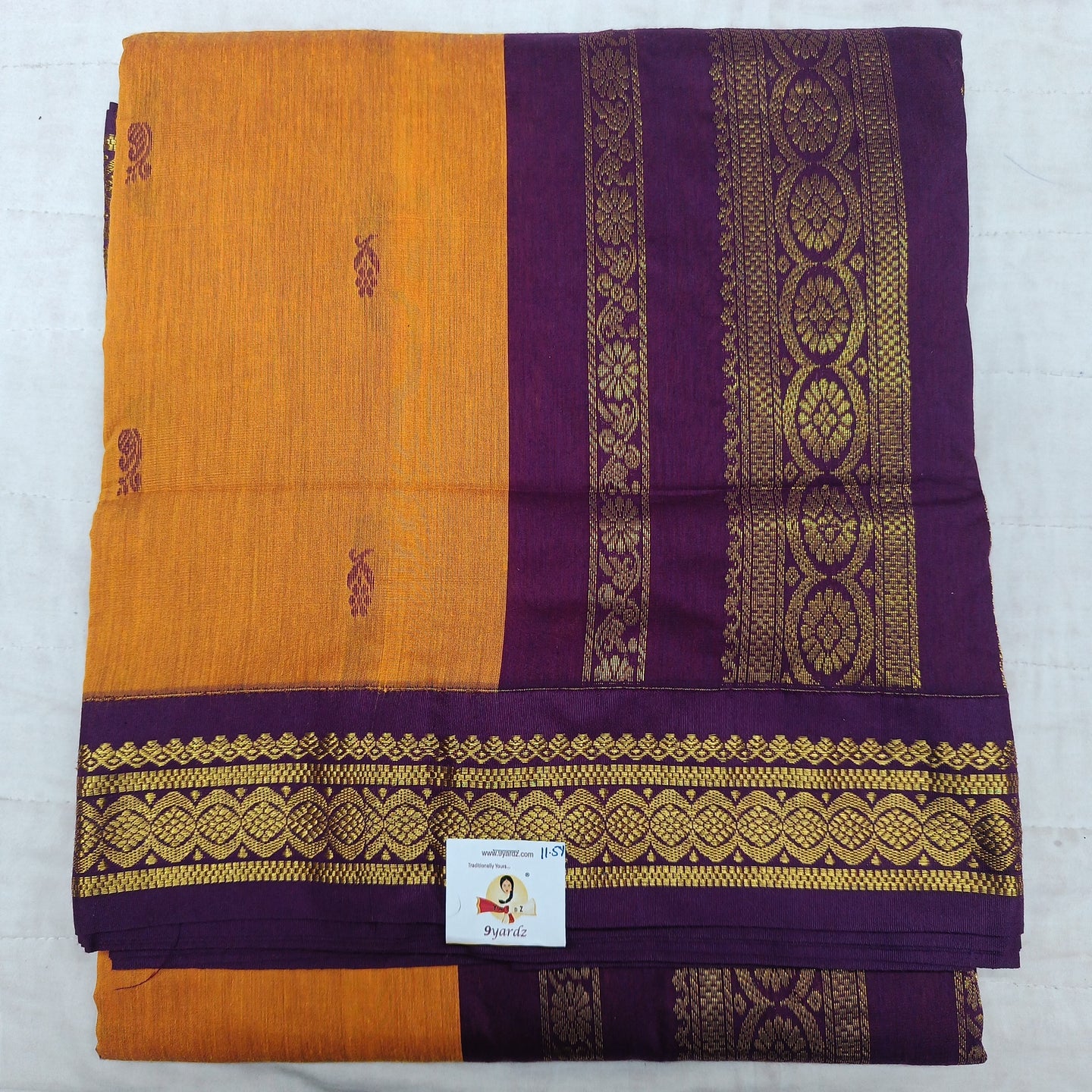 Kalyani cotton 11.5yardz(10.8mtrs)