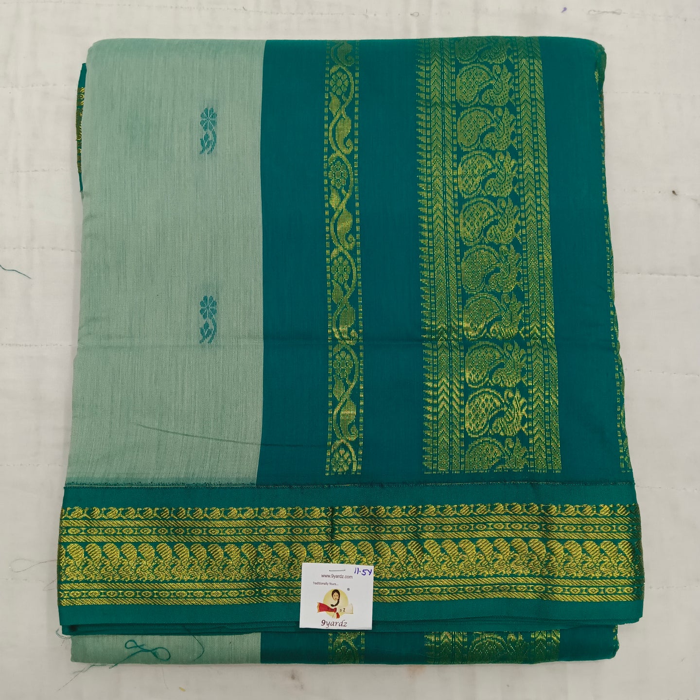 Kalyani cotton 11.5yardz(10.8mtrs)