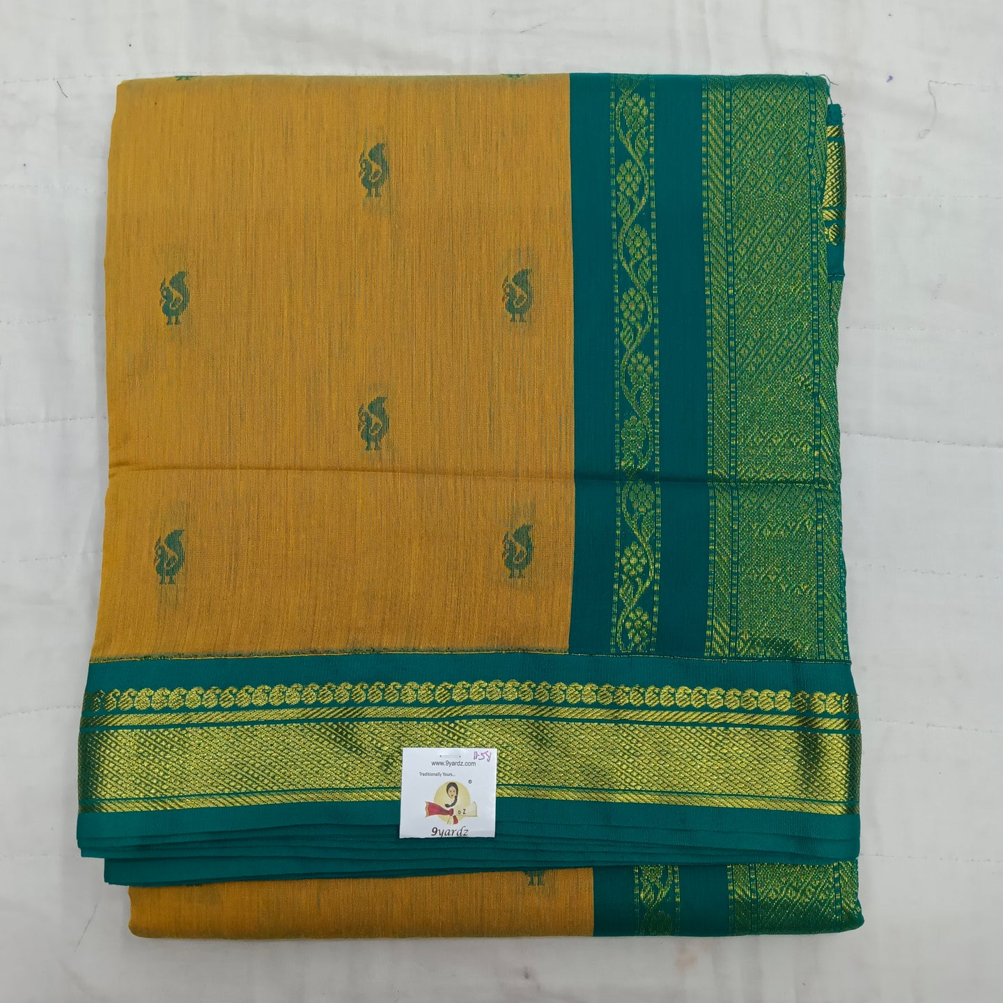 Kalyani cotton 11.5yardz(10.8mtrs)