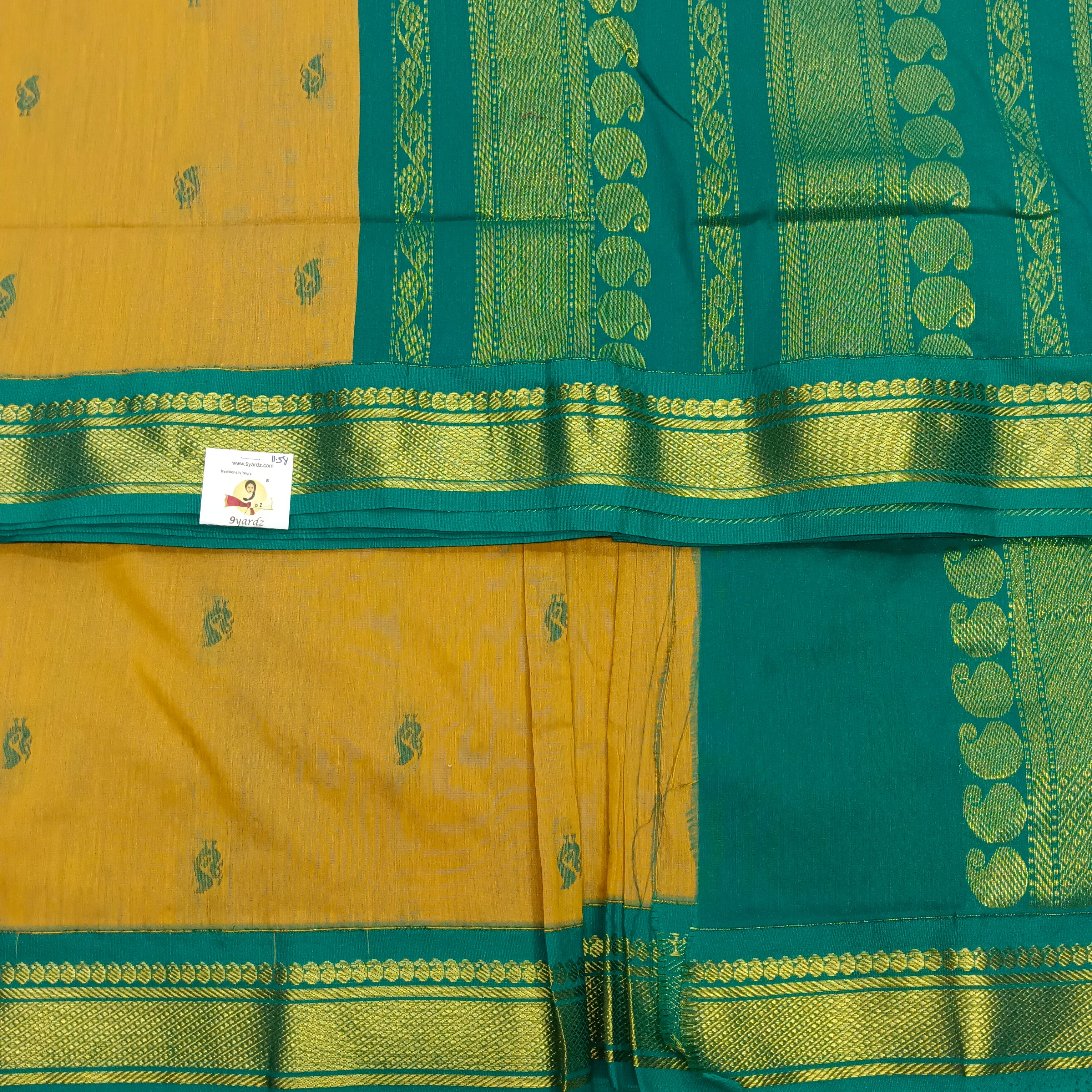 Kalyani cotton 11.5yardz(10.8mtrs)