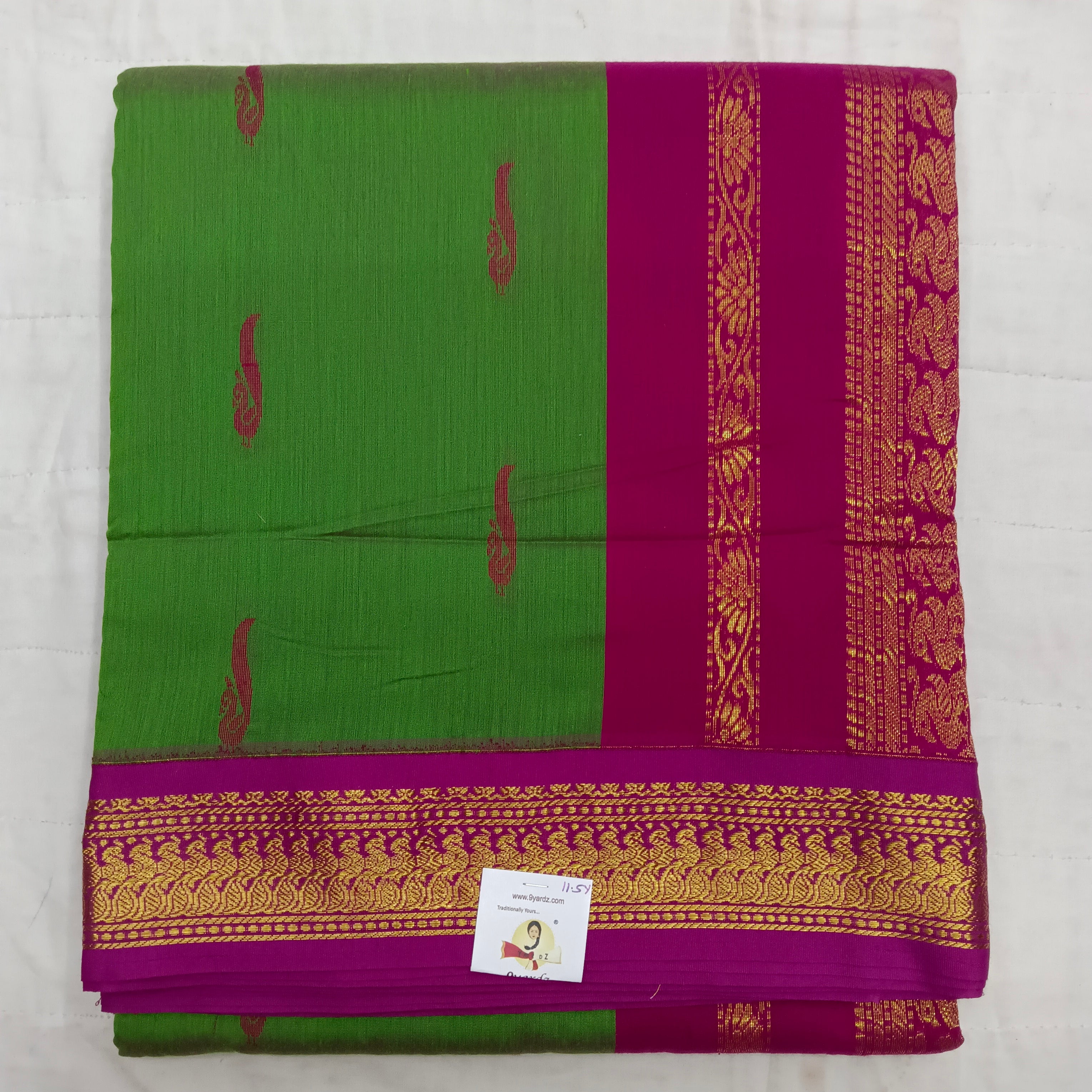 Kalyani cotton 11.5yardz(10.8mtrs)