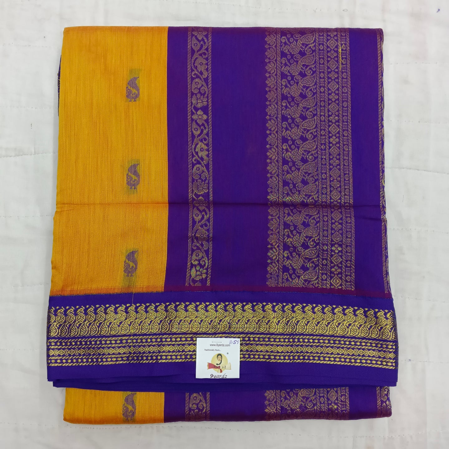 Kalyani cotton 11.5yardz(10.8mtrs)