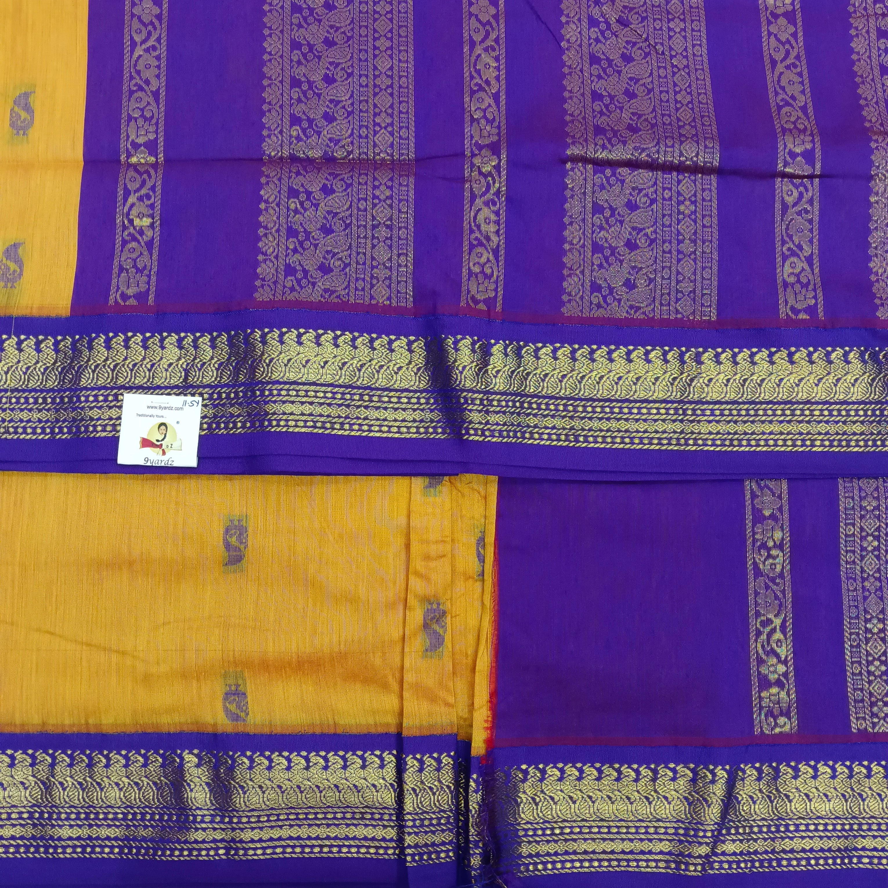 Kalyani cotton 11.5yardz(10.8mtrs)