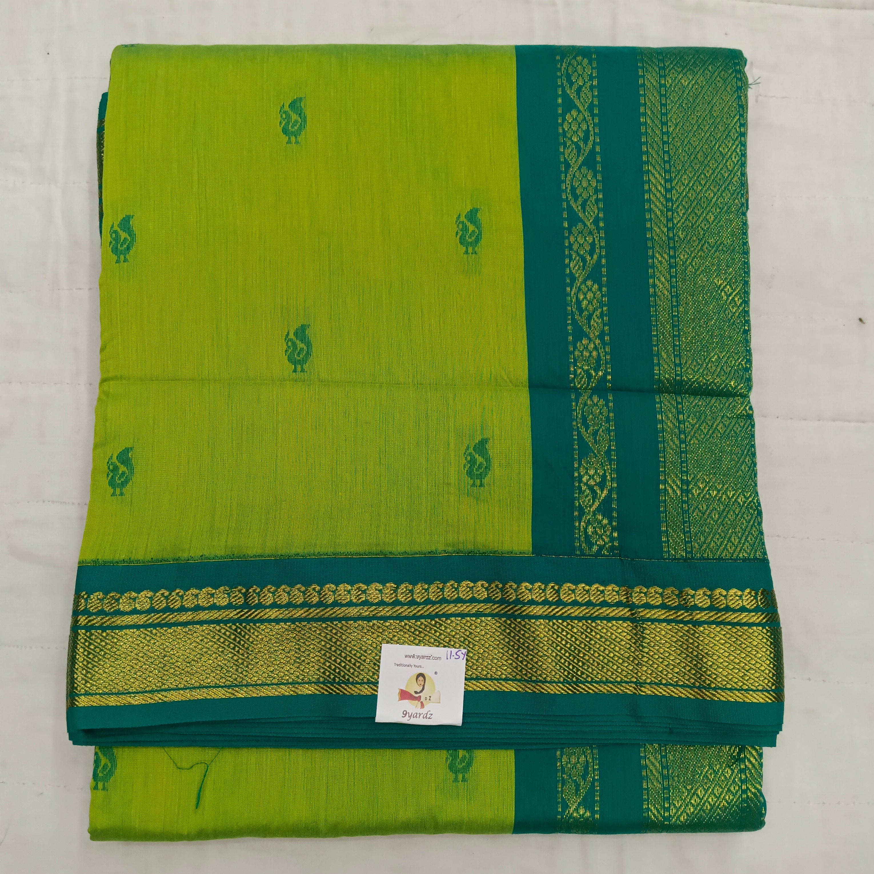 Kalyani cotton 11.5yardz(10.8mtrs)