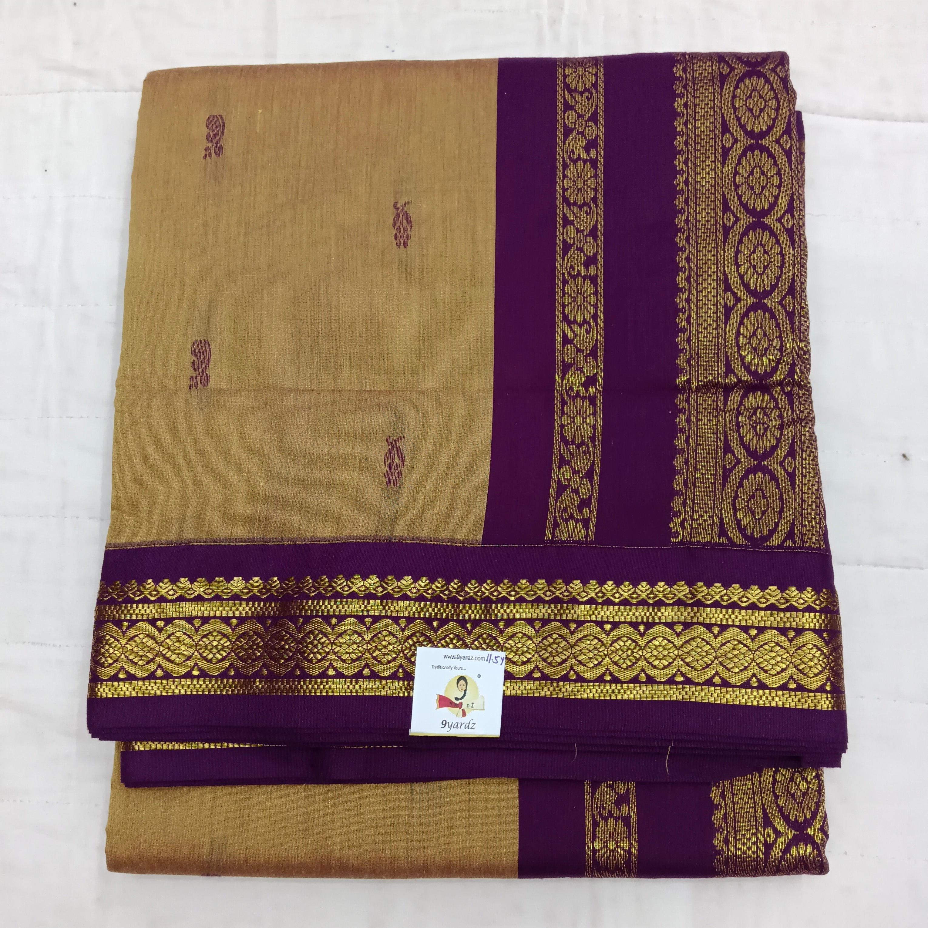 Kalyani cotton 11.5yardz(10.8mtrs)