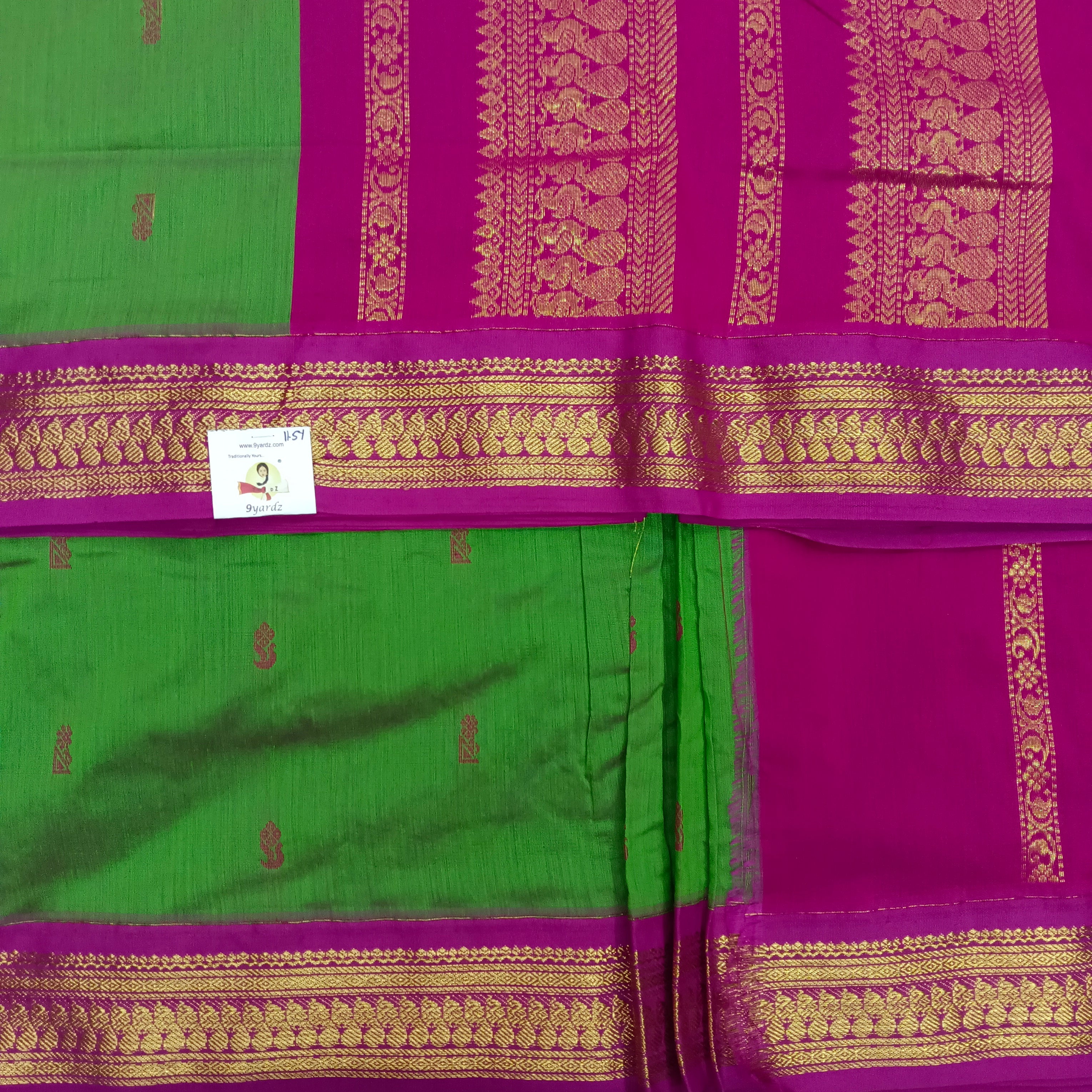 Kalyani cotton 11.5yardz(10.8mtrs)