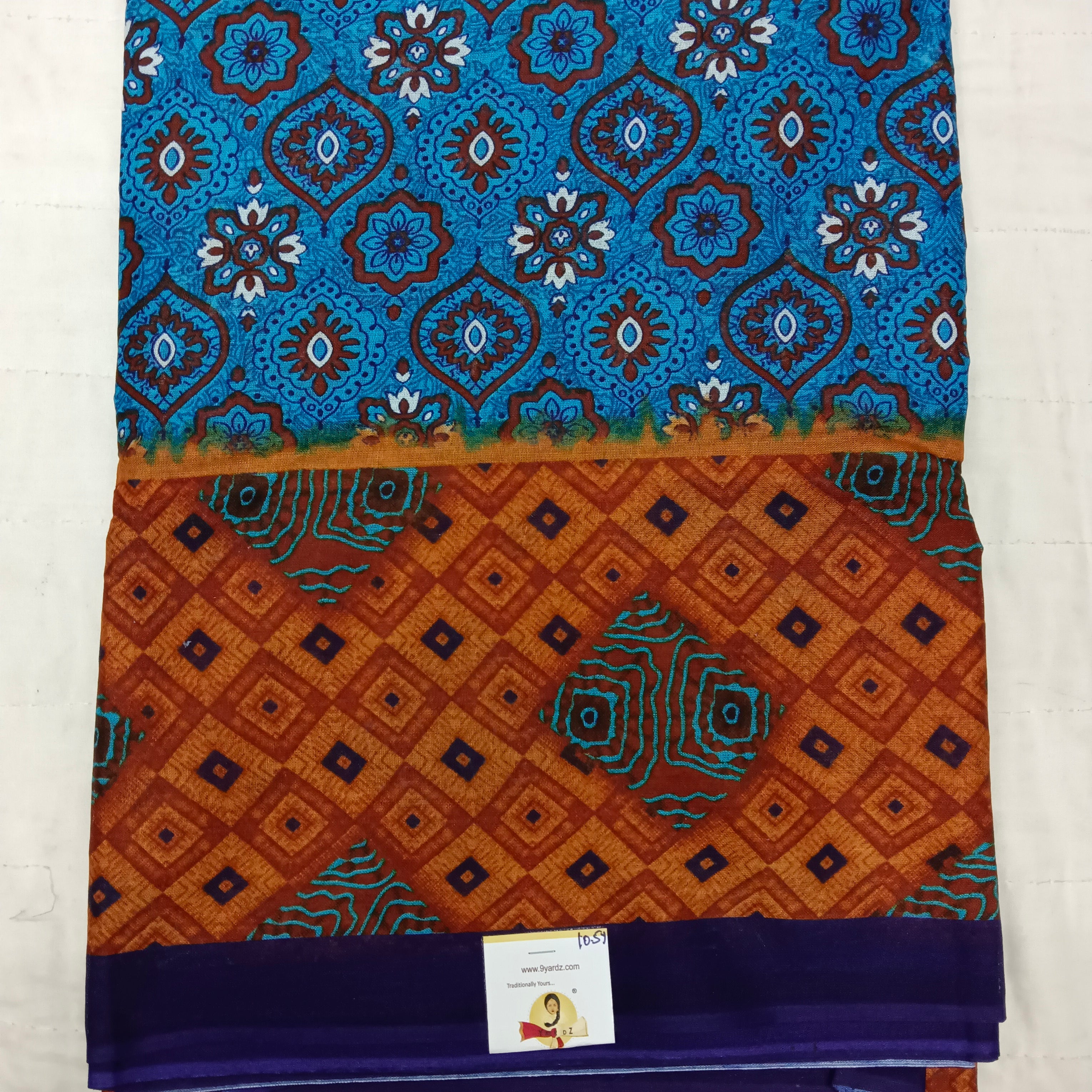 Erode cotton 10.5 yards madisar